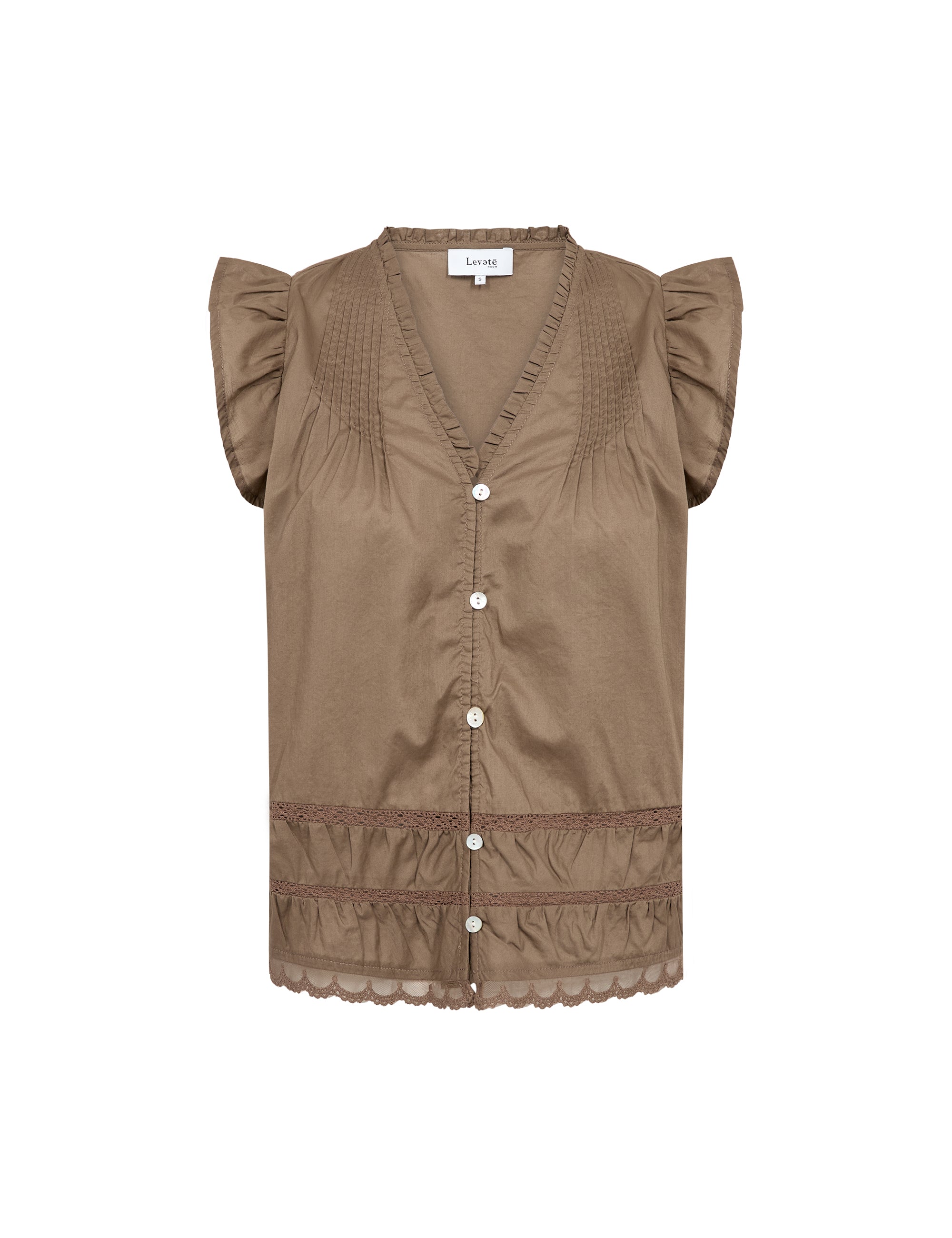 Leveté Room - LR-Rosy 2 top i brun