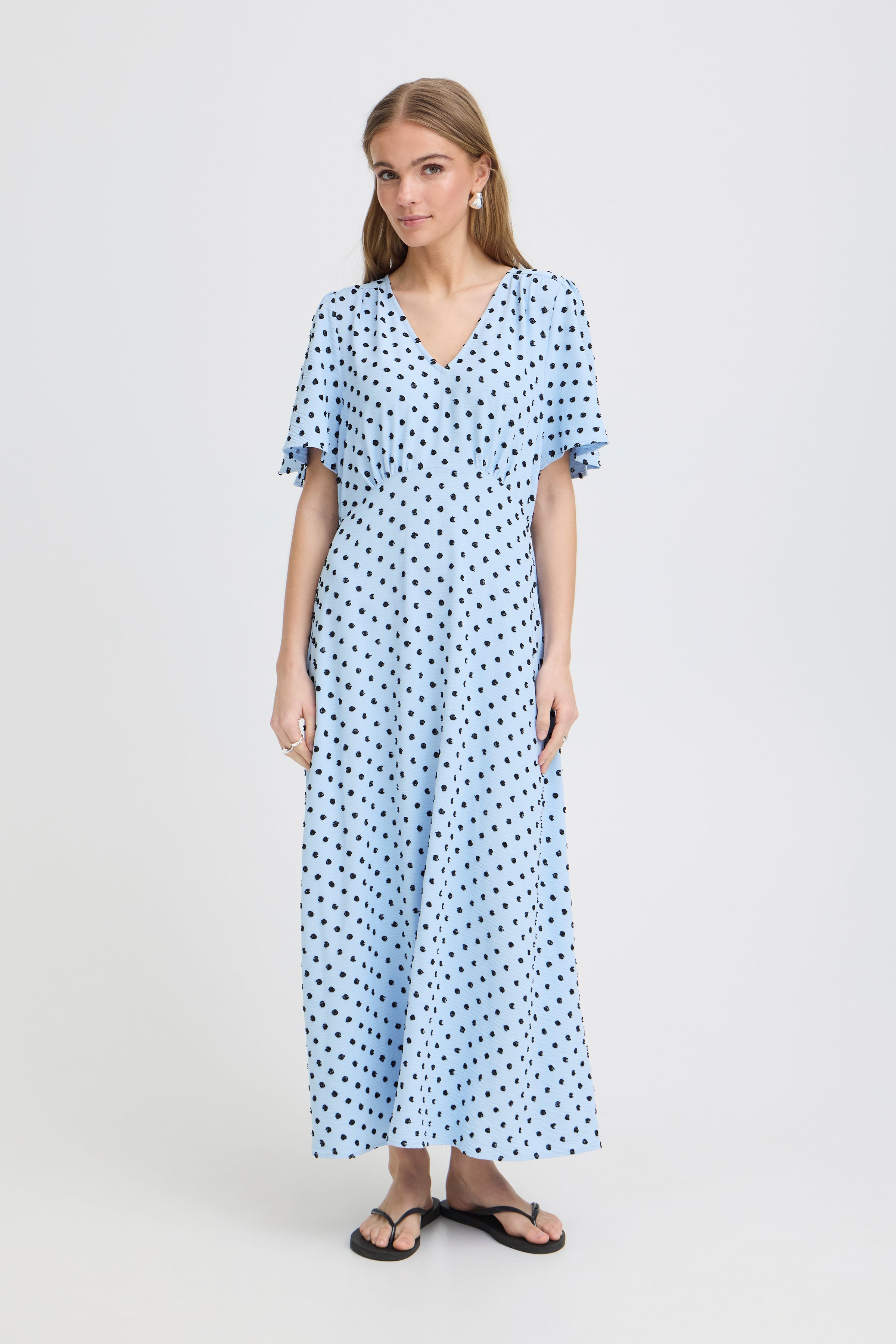 Ichi - IHZabby Kjole i lyseblå