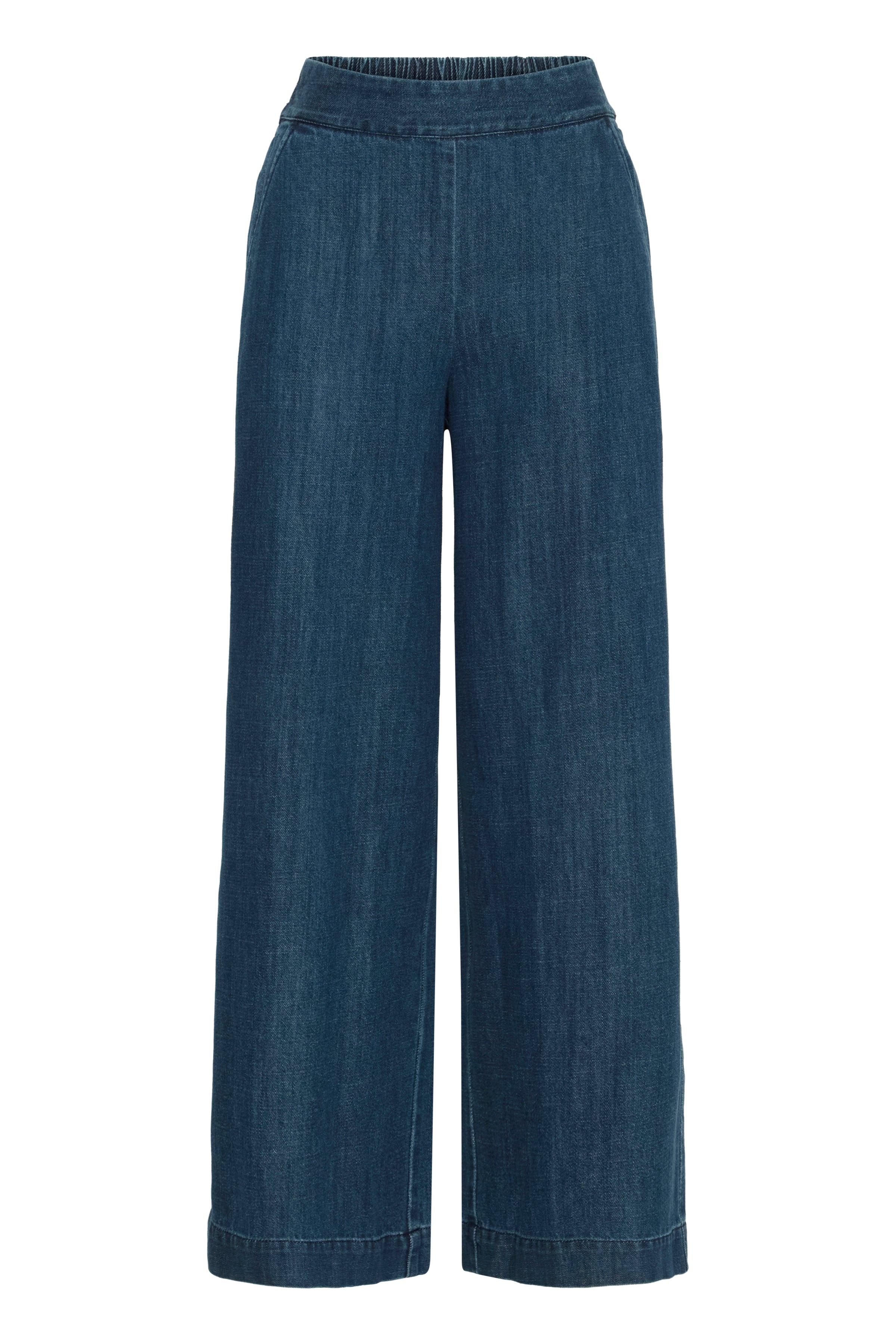 Ichi - IHAubery Pant, bløde denim bukser