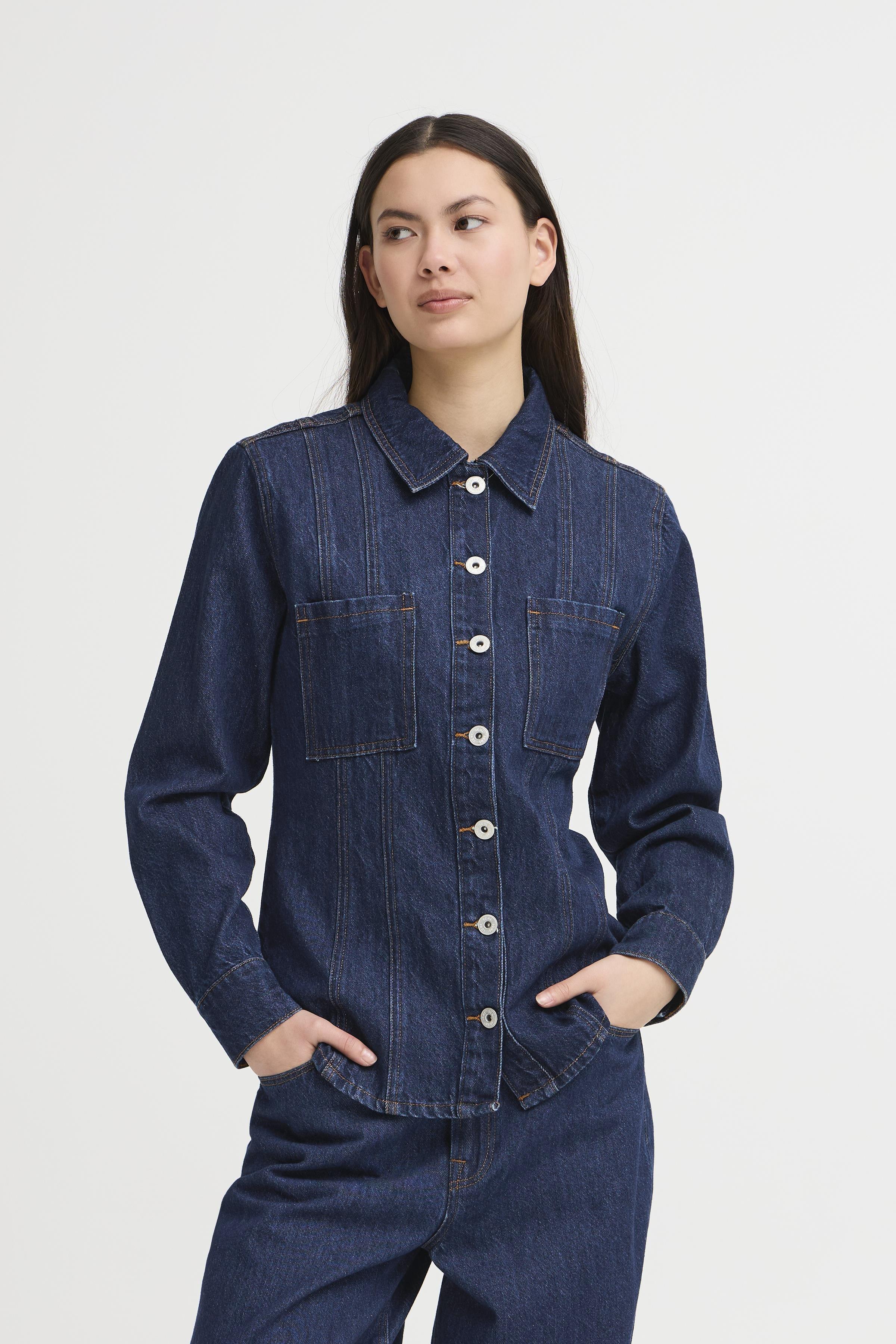 Ichi - IHBerisel Denim Skjorte/Jakke