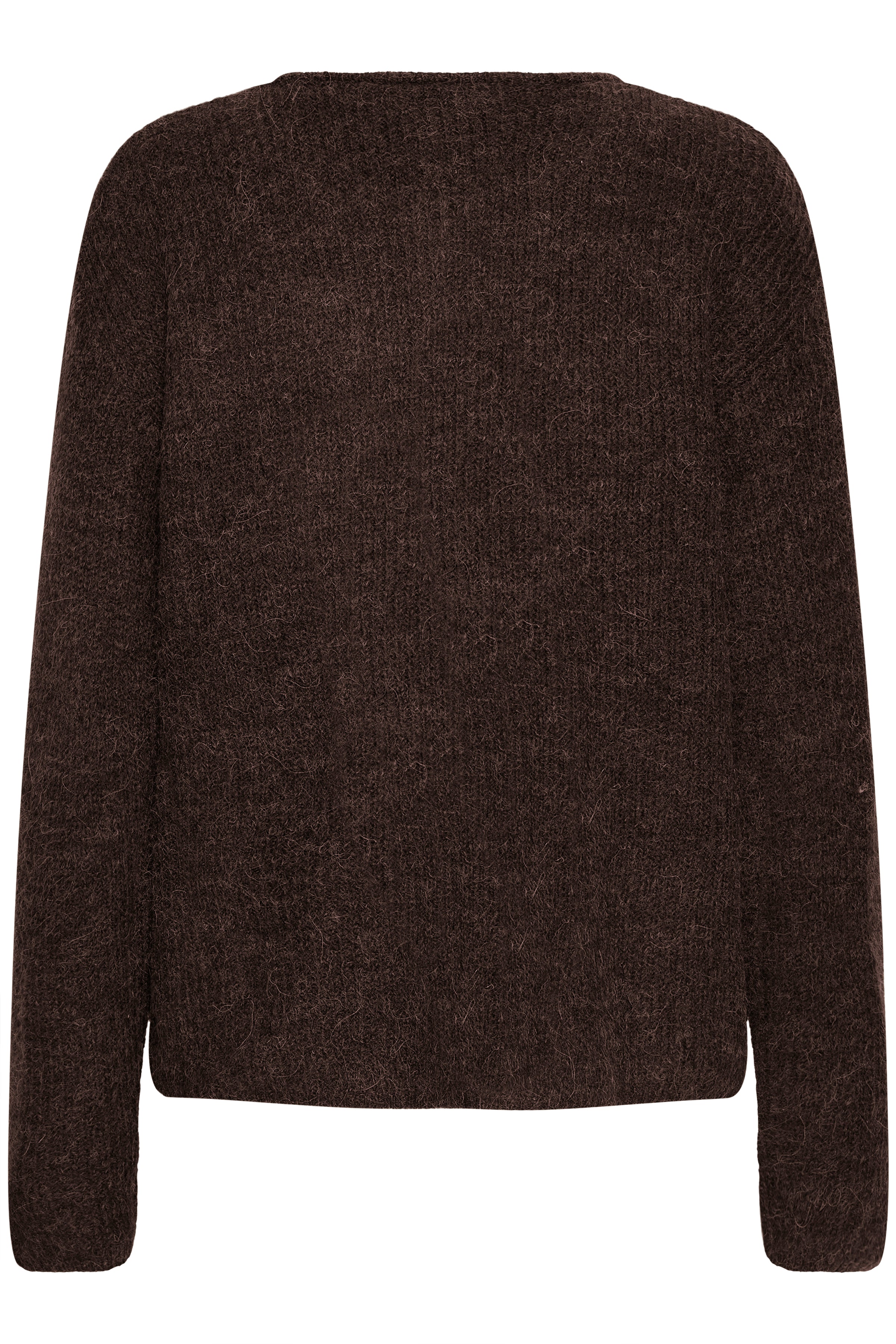 Ichi IHKamara Cardigan i Mørkebrun