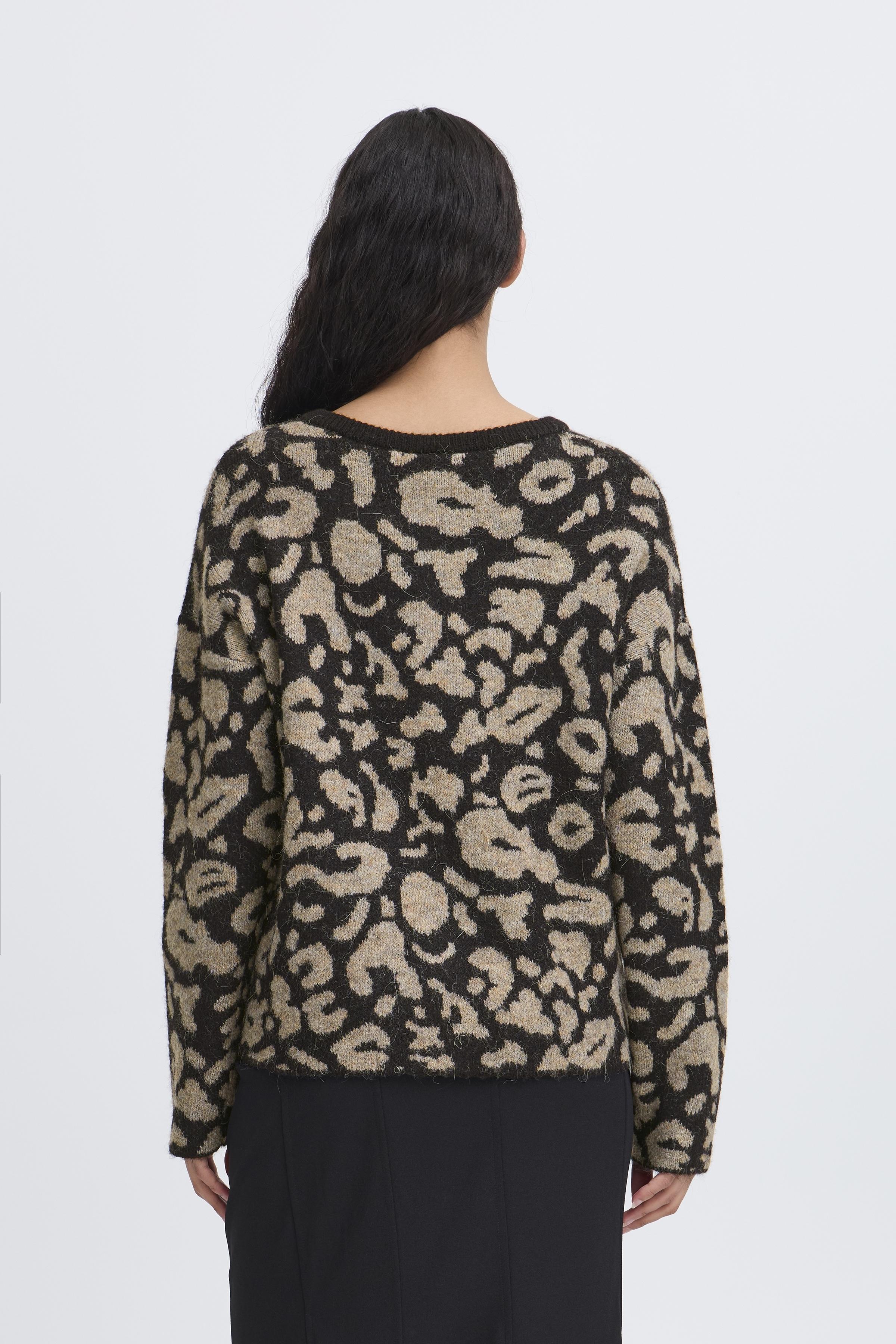 Ichi - IHKamara cardigan i dyreprint