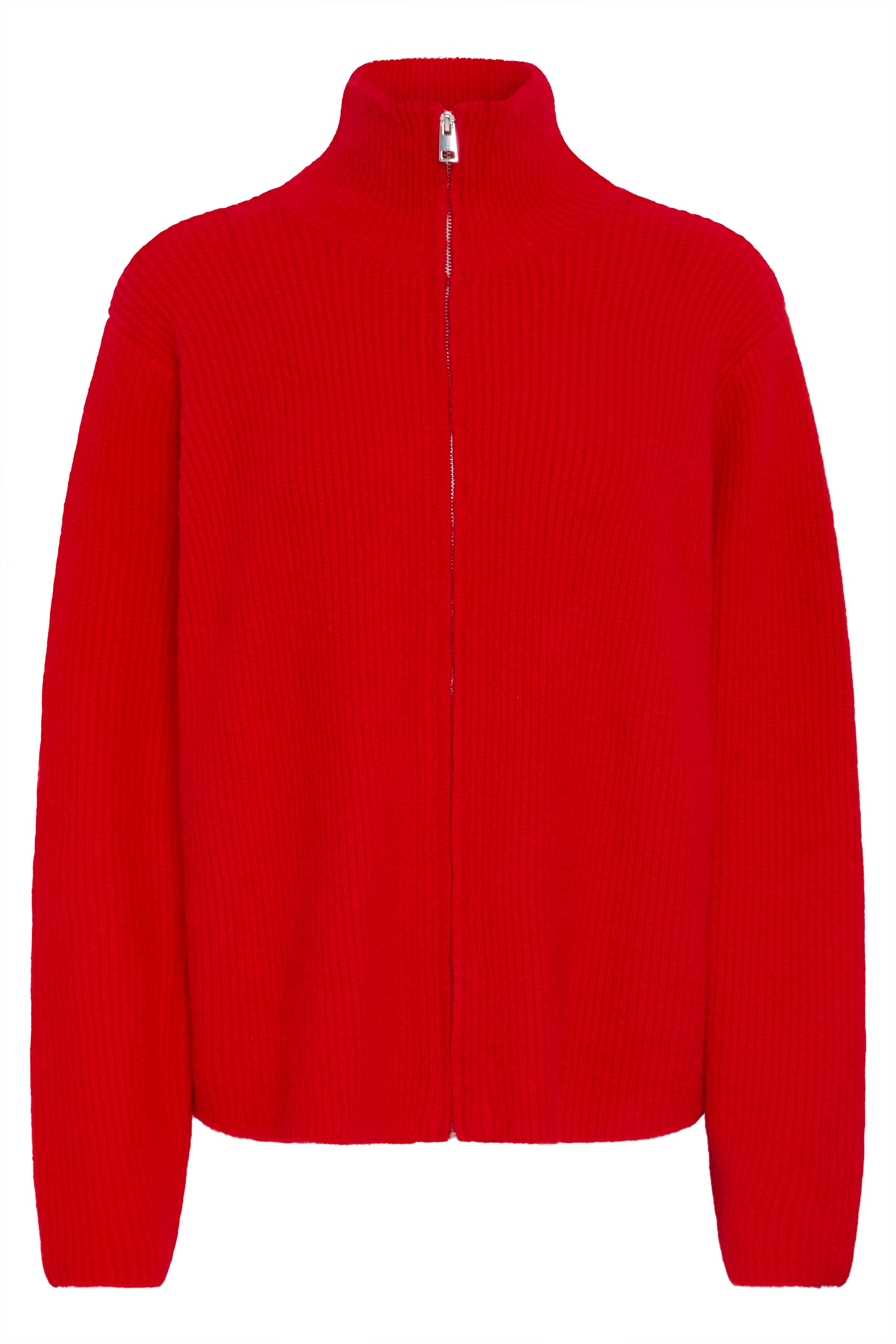 Ichi - IHDucie Cardigan i rød