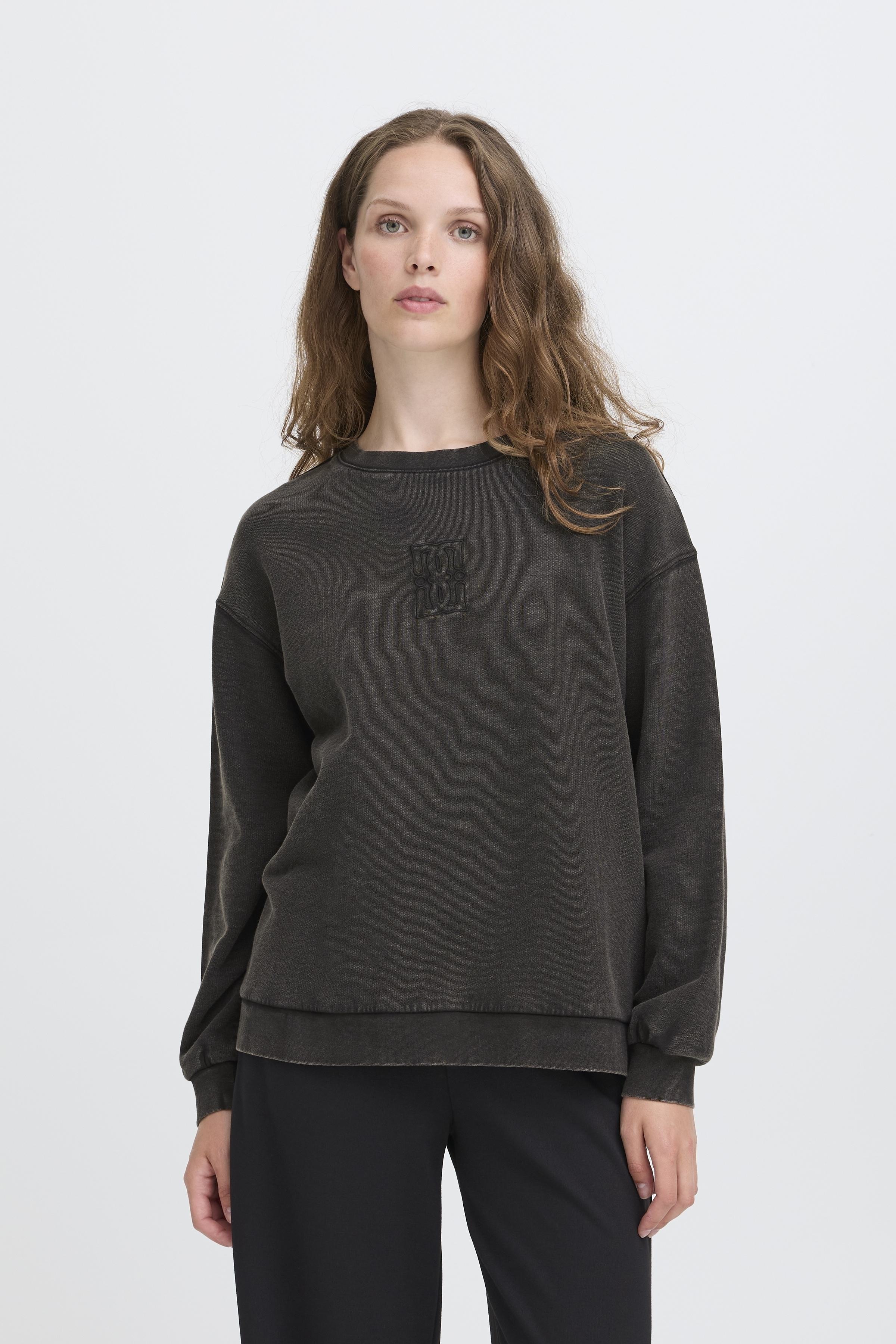 Ichi - IHNamina Sweatshirt i sort