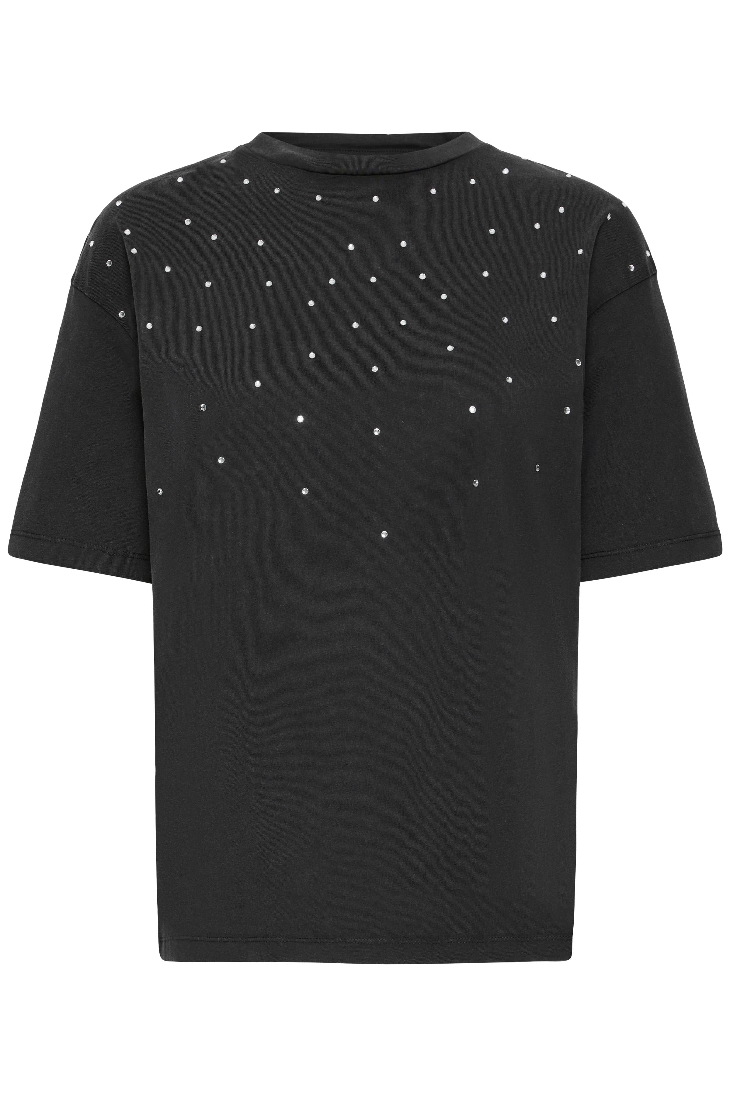 Ichi - IHPeonie T-shirt med sten