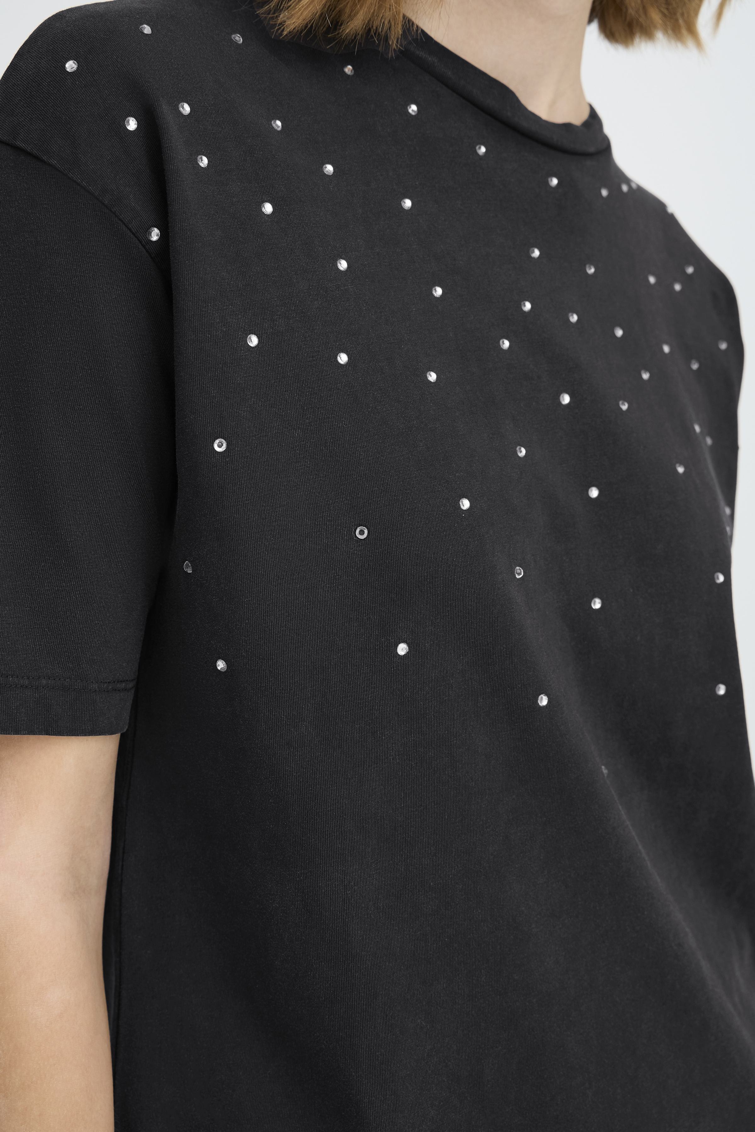 Ichi - IHPeonie T-shirt med sten