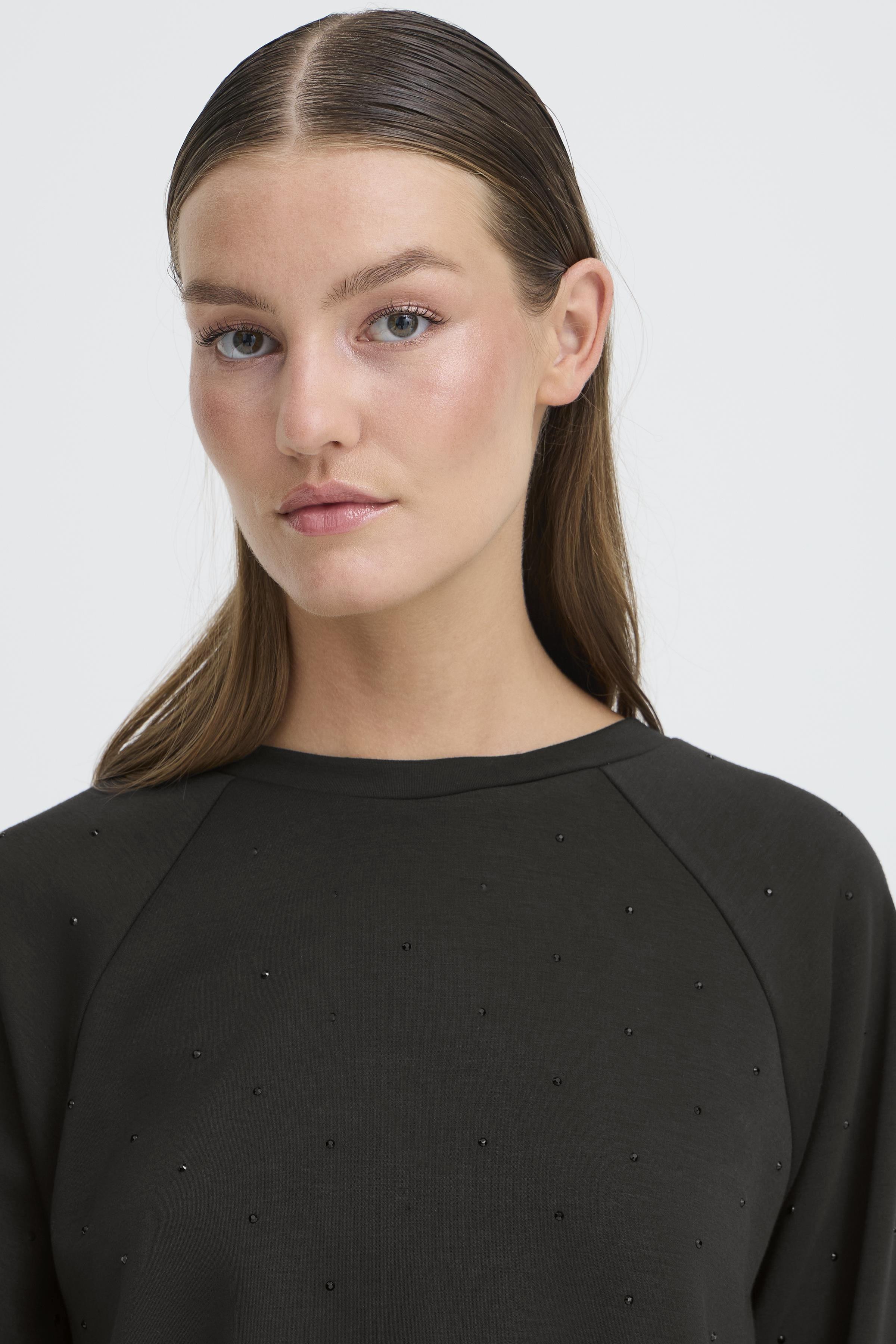 Ichi - IHAmias Sweatshirt med sten