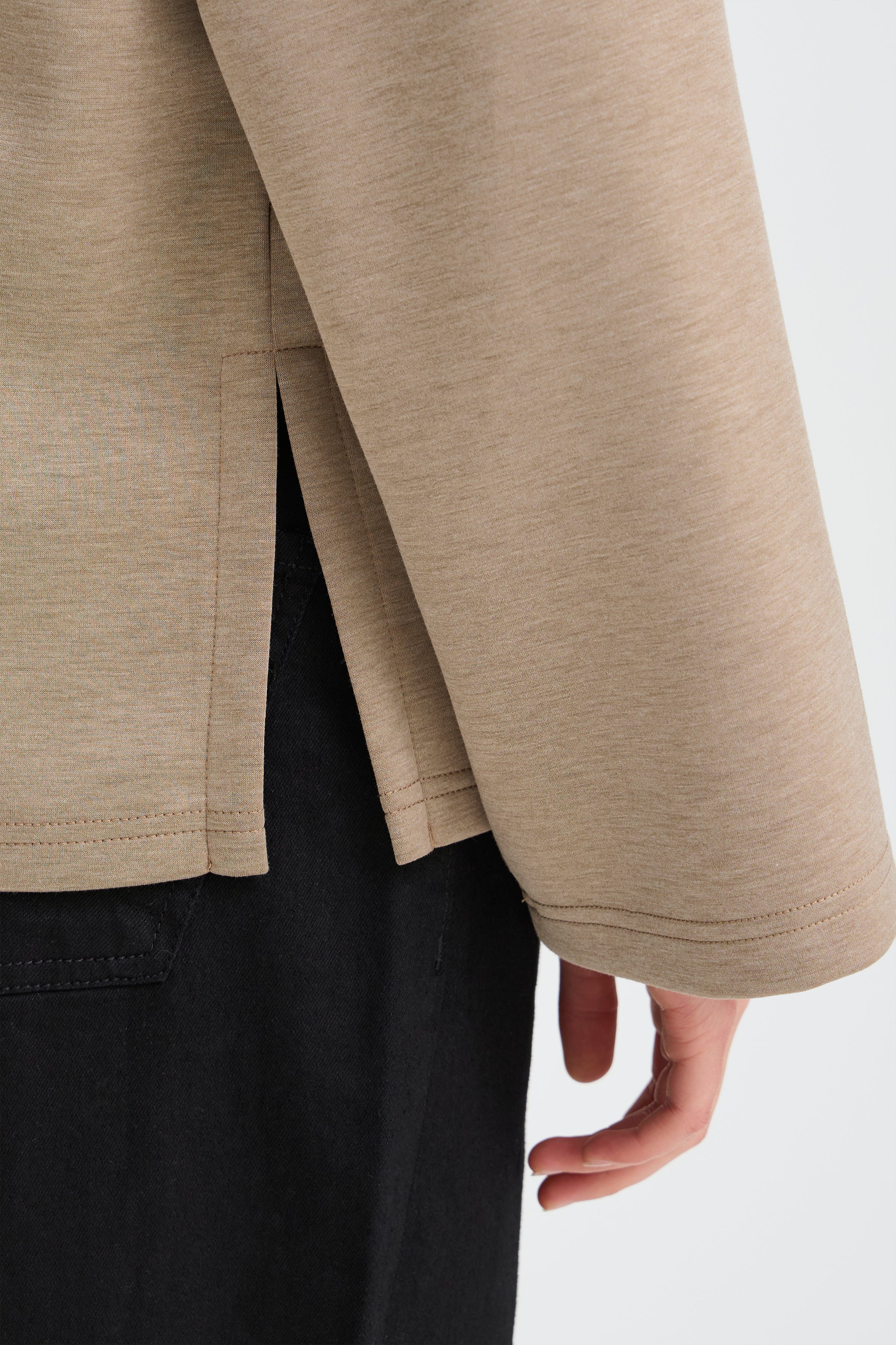 Ichi - IHCozy sweatshirt i sand