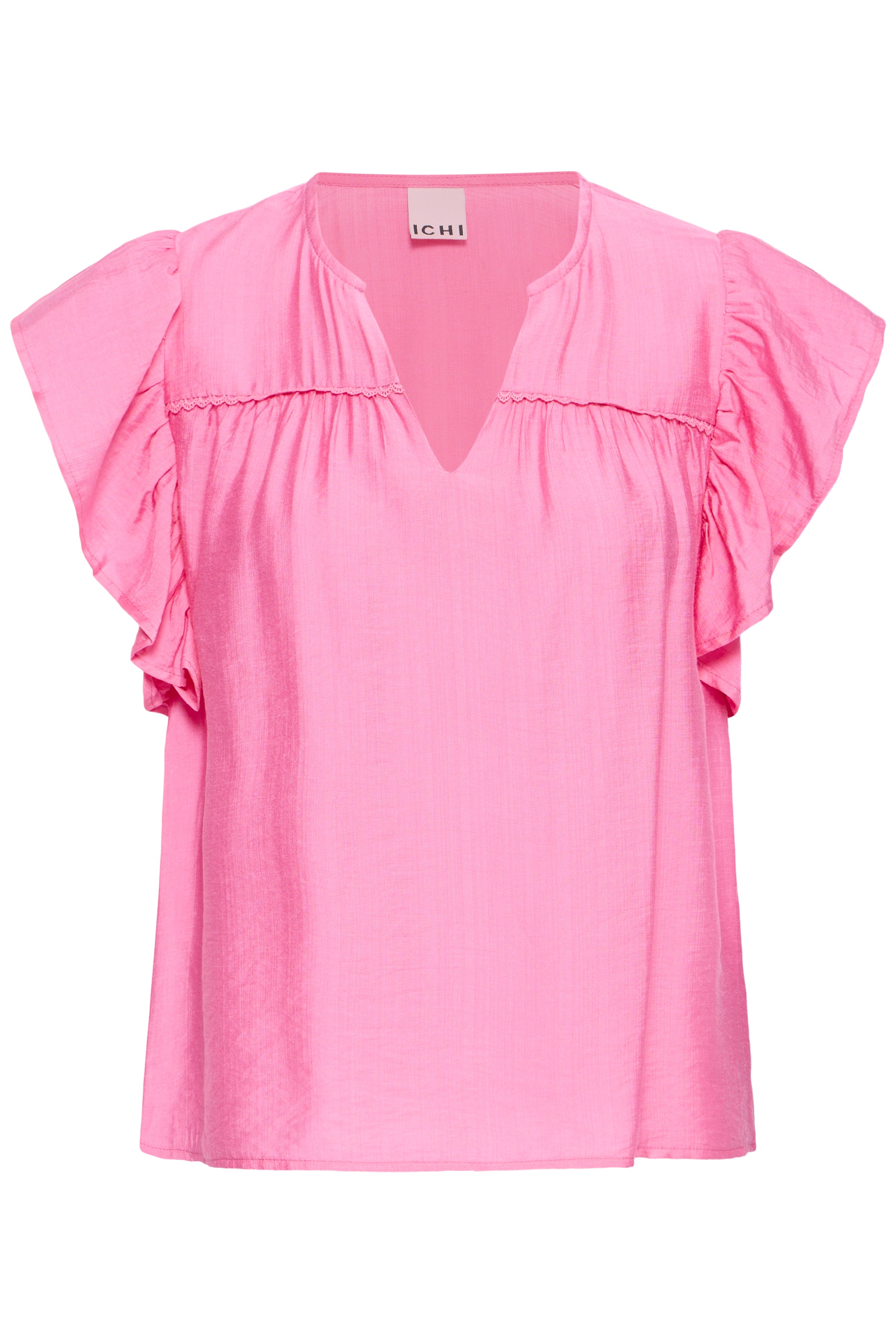 Ichi - IHHetta SS Bluse i pink