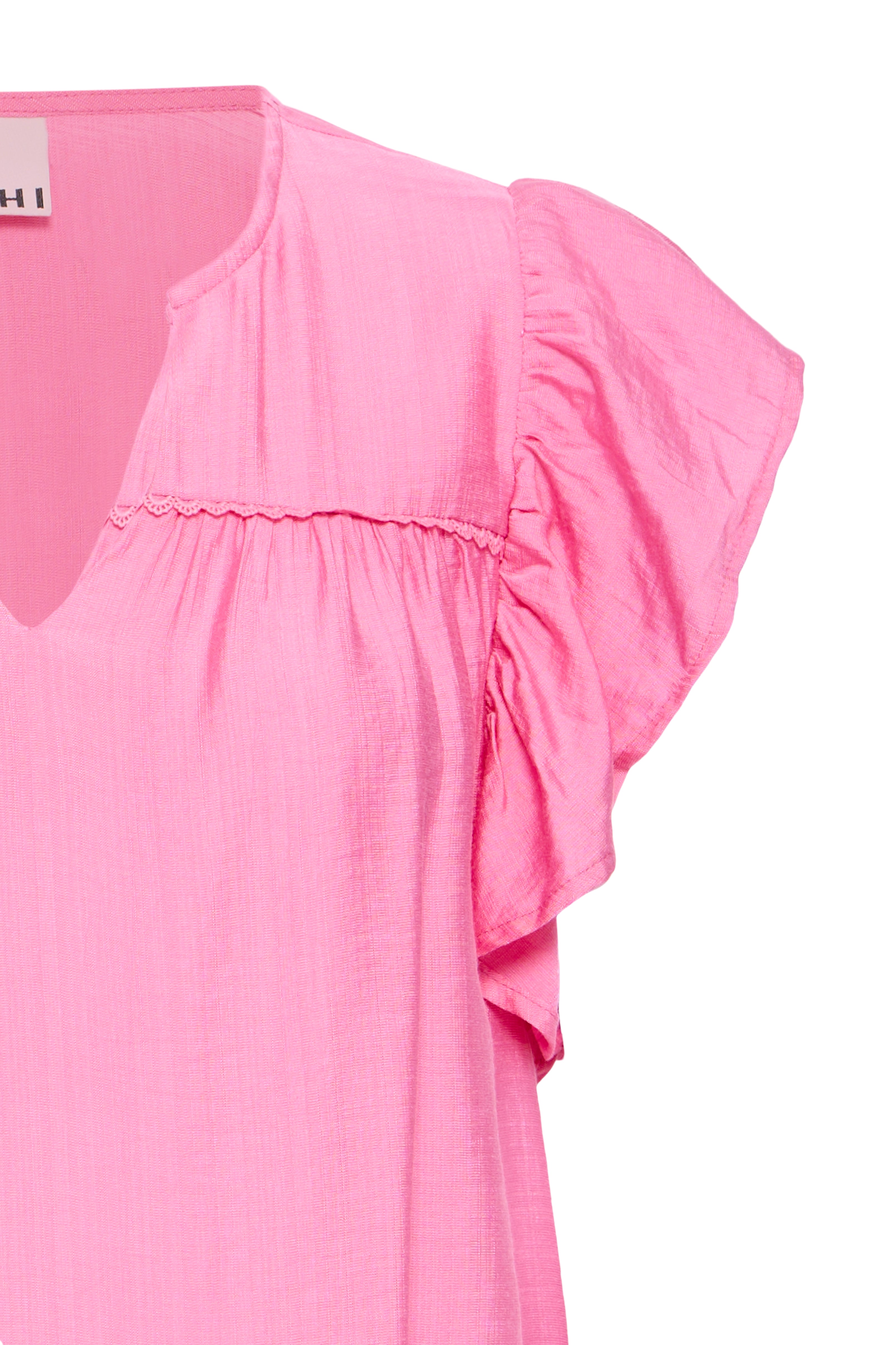 Ichi - IHHetta SS Bluse i pink