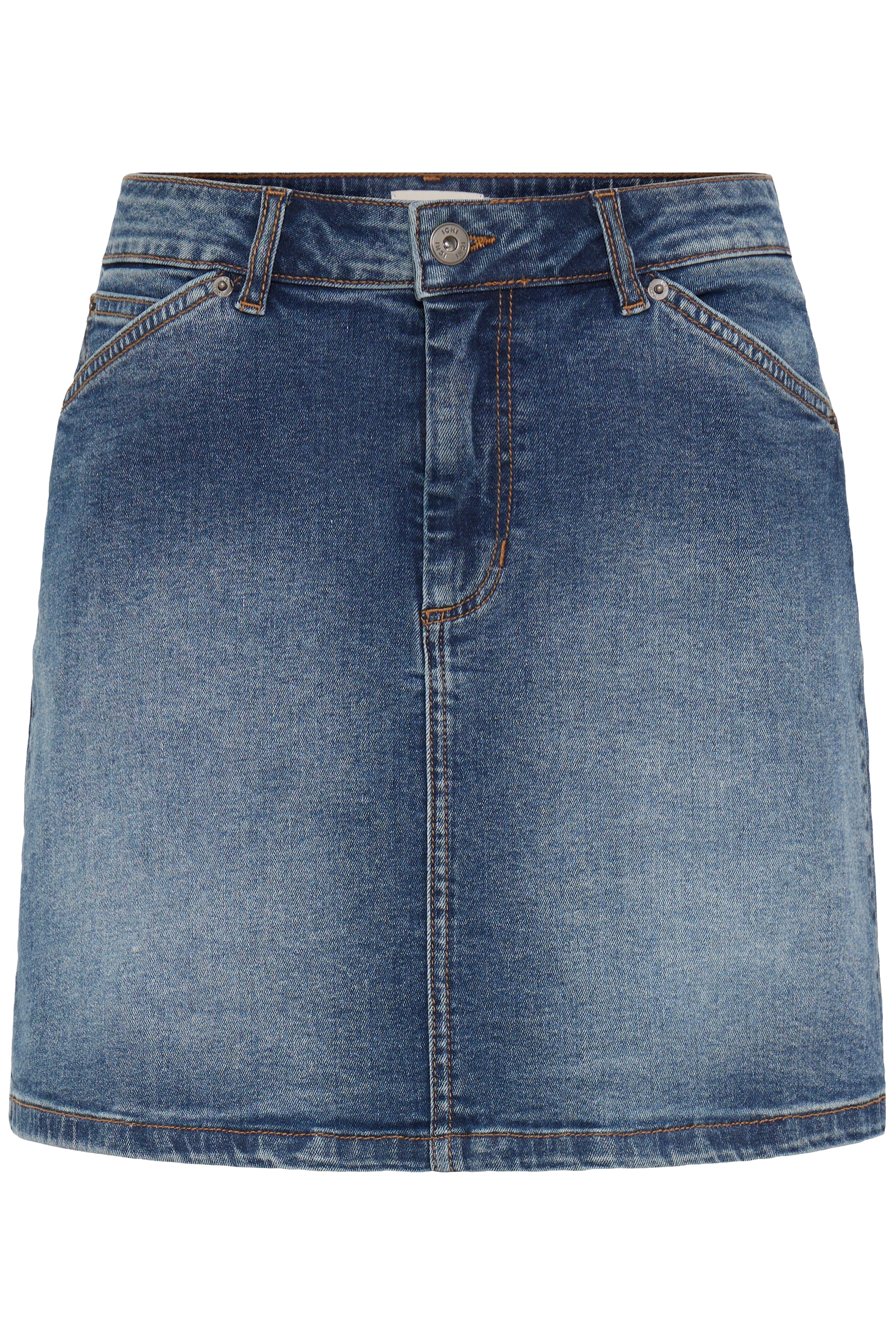 Ichi - Ihtwiggy Denim Nederdel