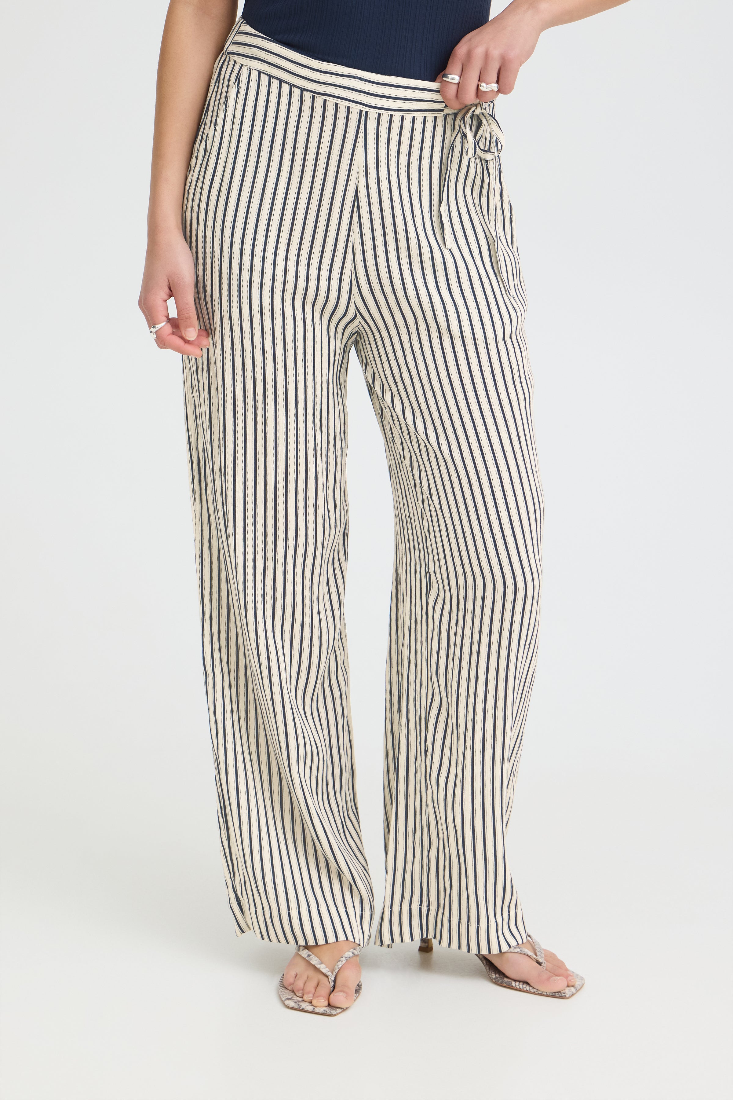 Ichi - IHMARRAKECH Bukser Stripe