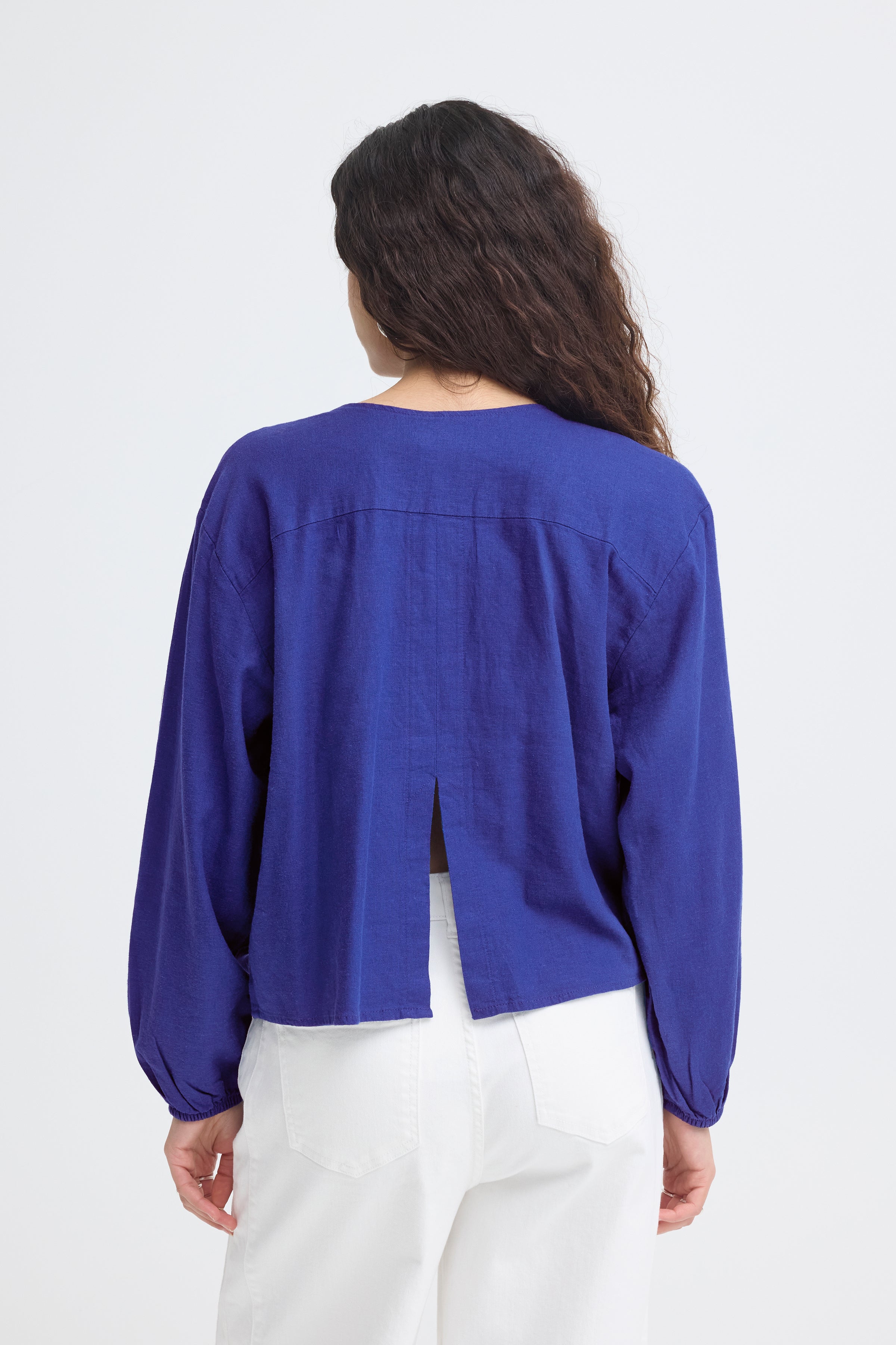 Ichi - Ihlinno Skjorte Blå