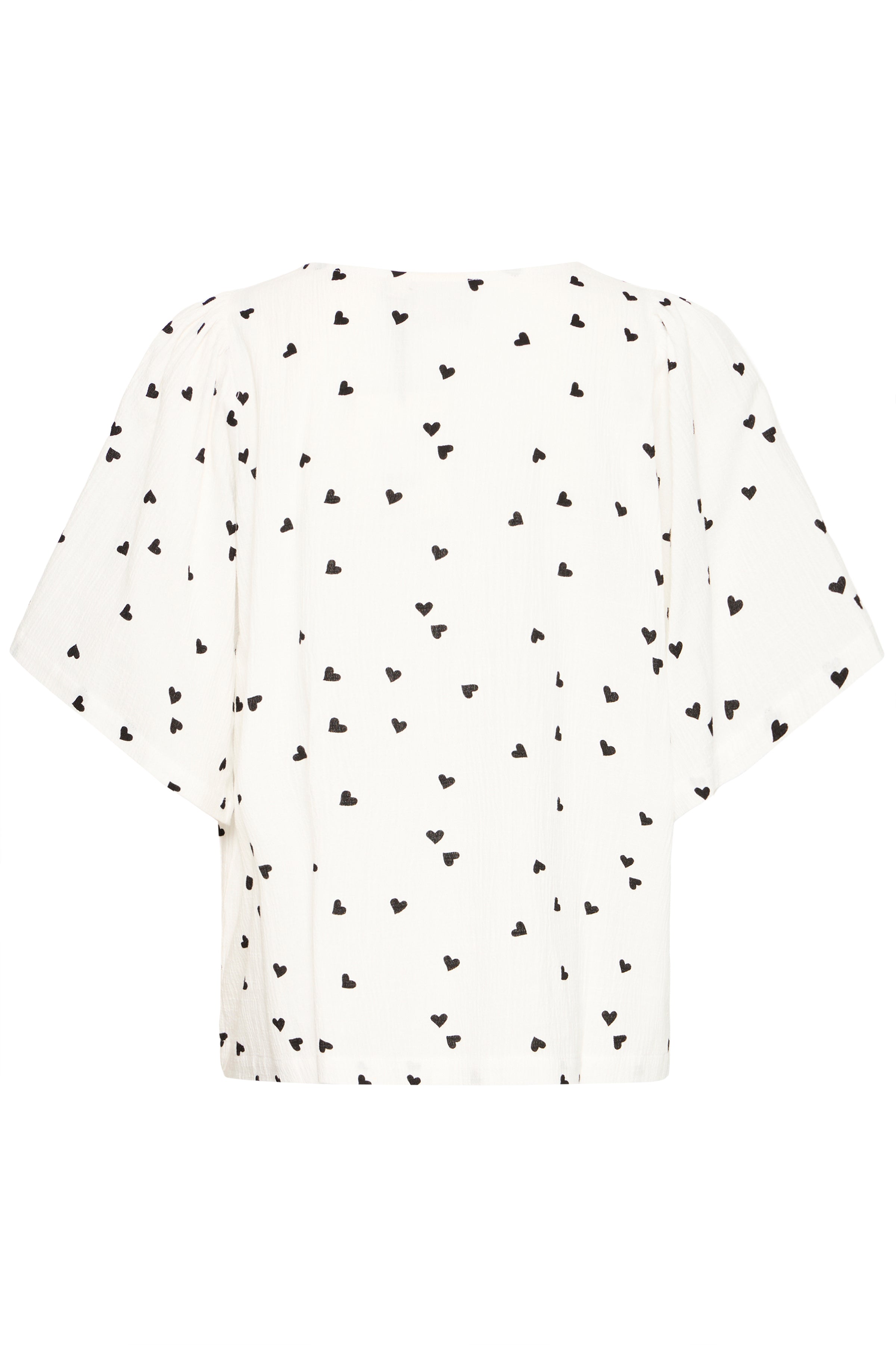 Ichi - IHLifana bluse med hjerter