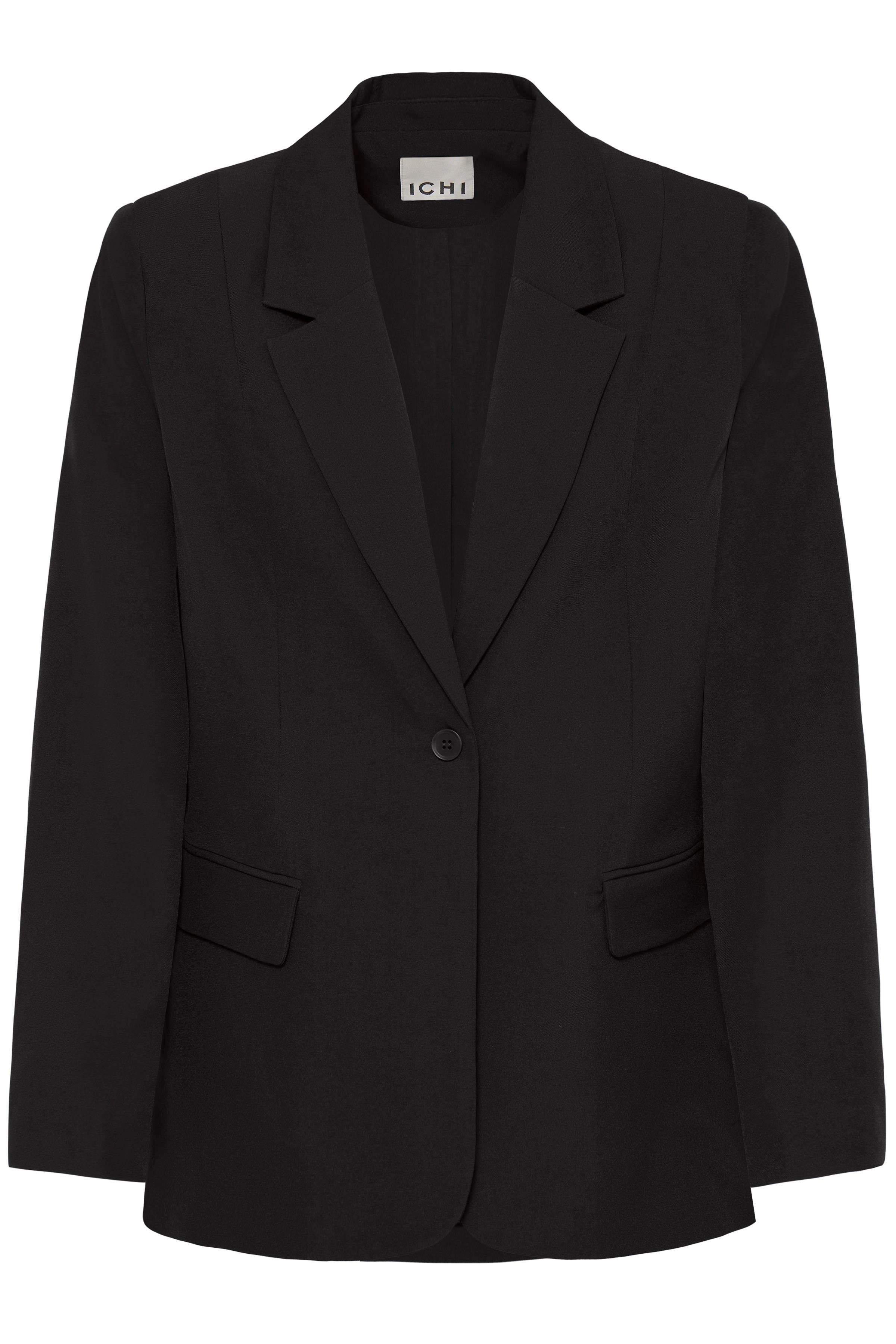Ichi - IHFava long Blazer i sort