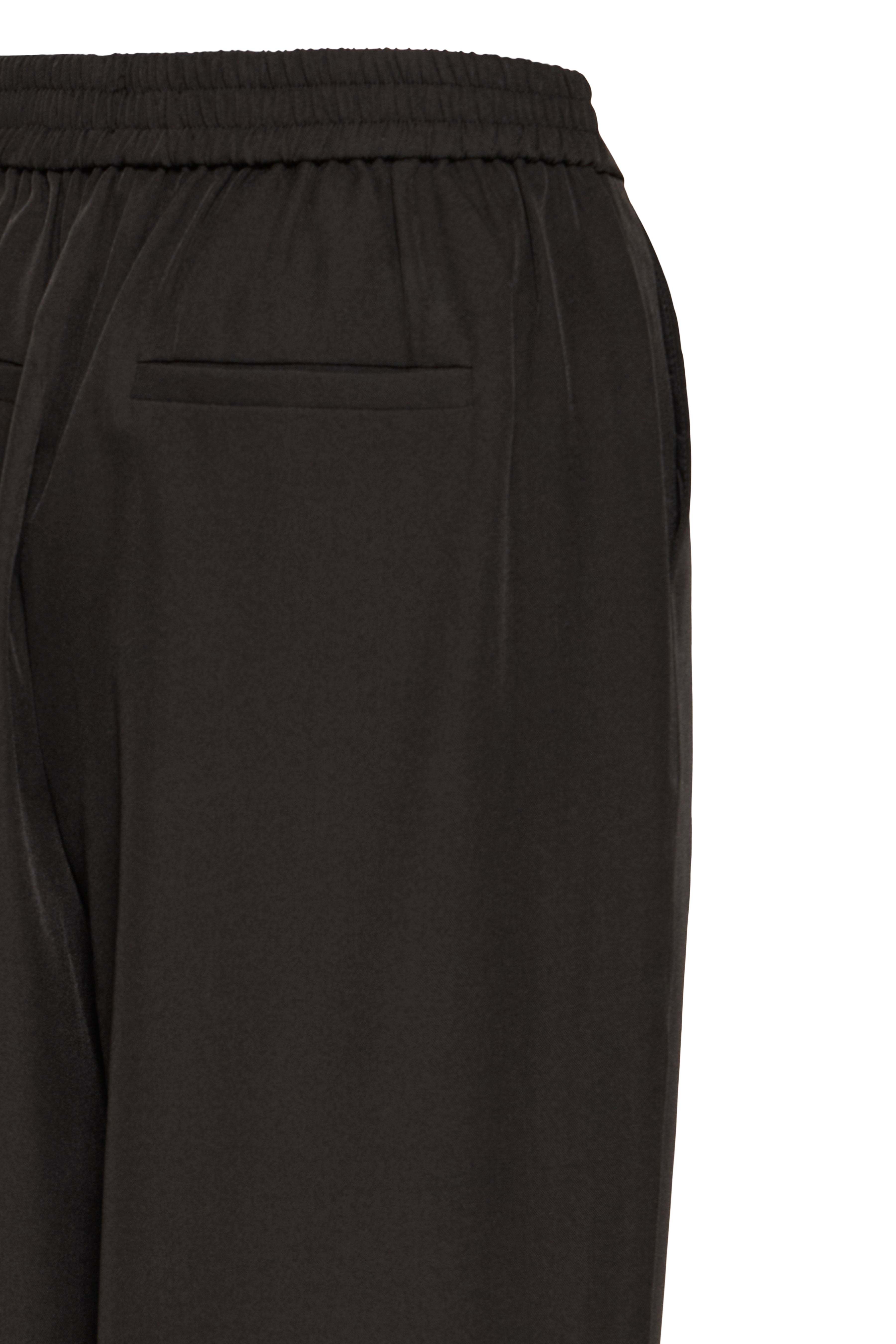 Ichi - IHFava Barrel pant i sort