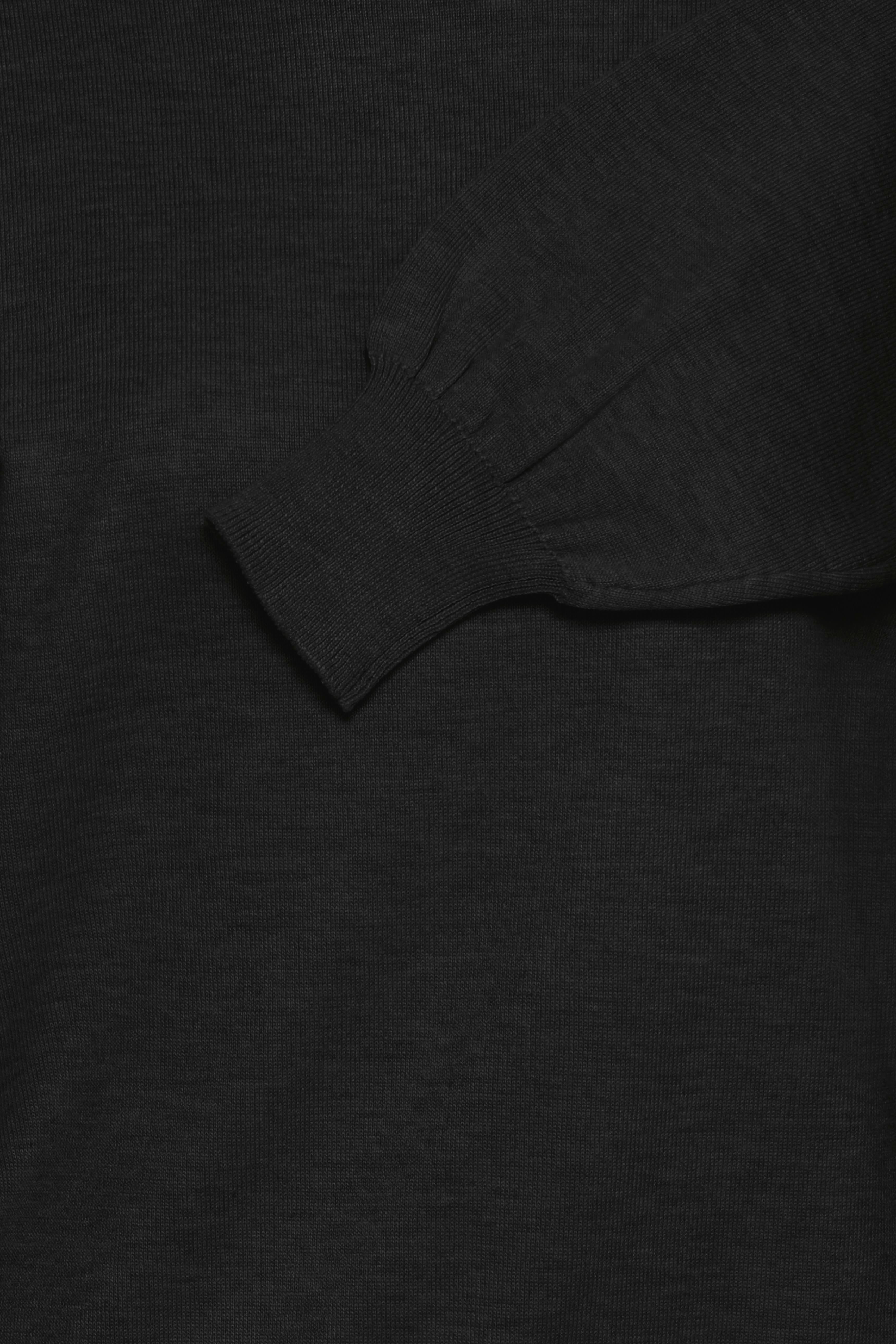 Ichi - IHLuls Boatneck strik i sort