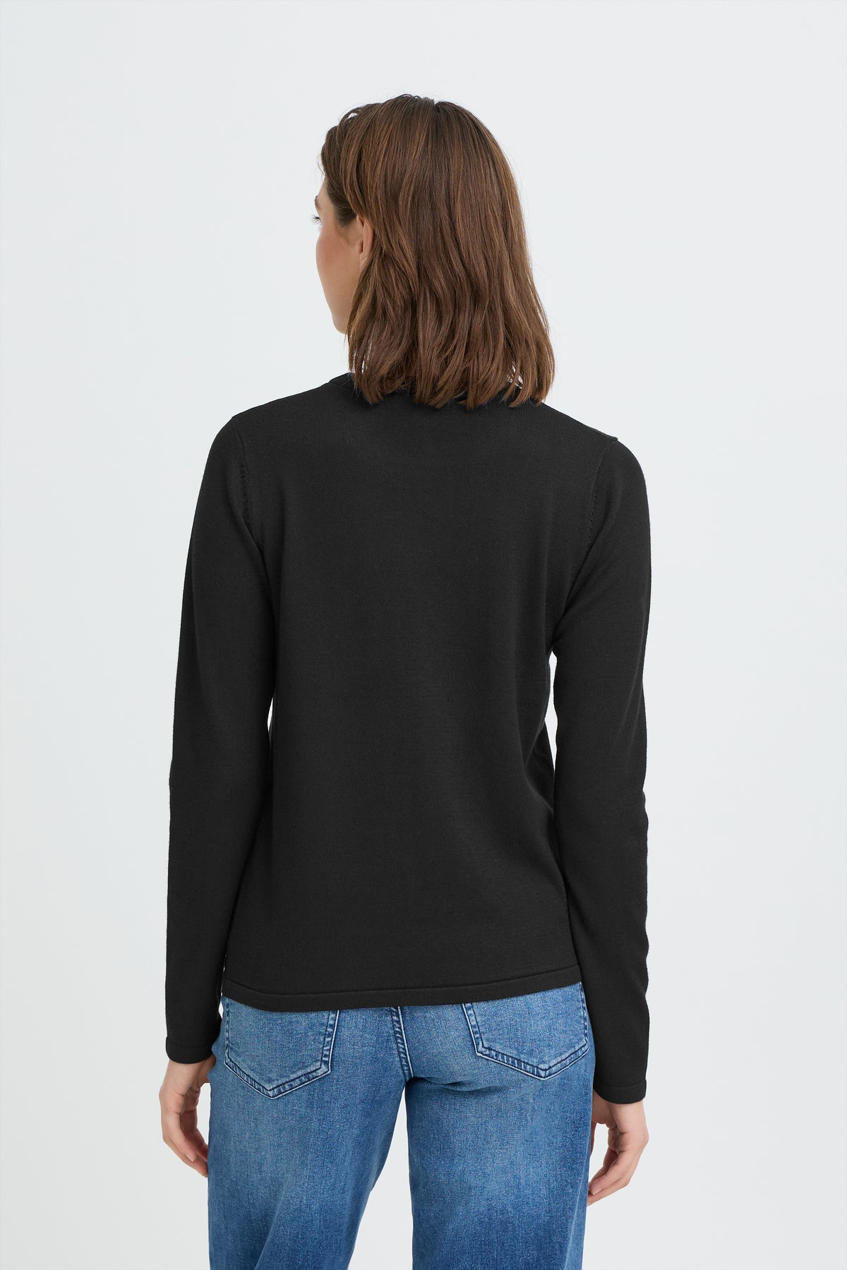 Ichi - IHLuls O-Neck Strik, sort