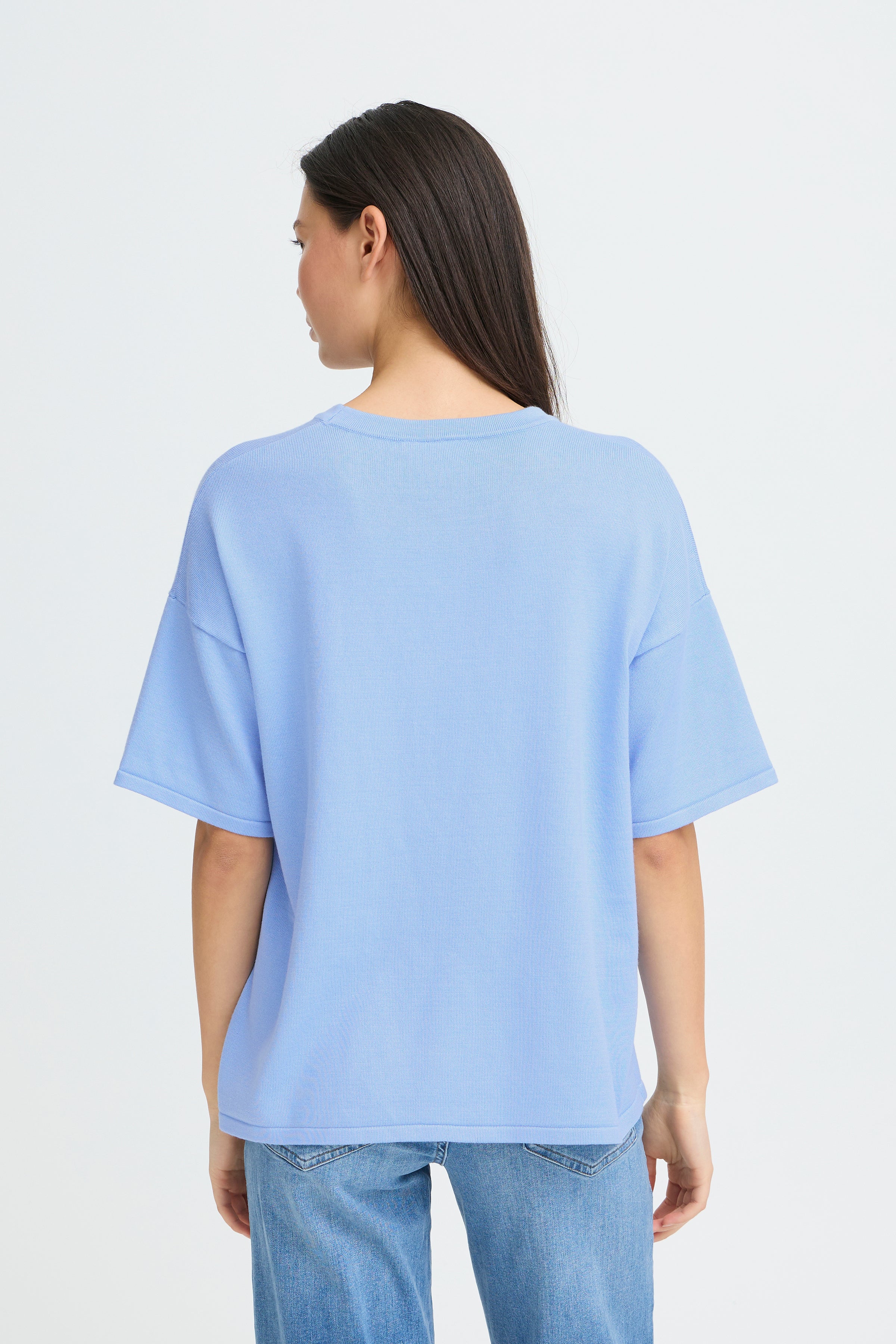 Ichi - IHLuls Loose SS i lyseblå