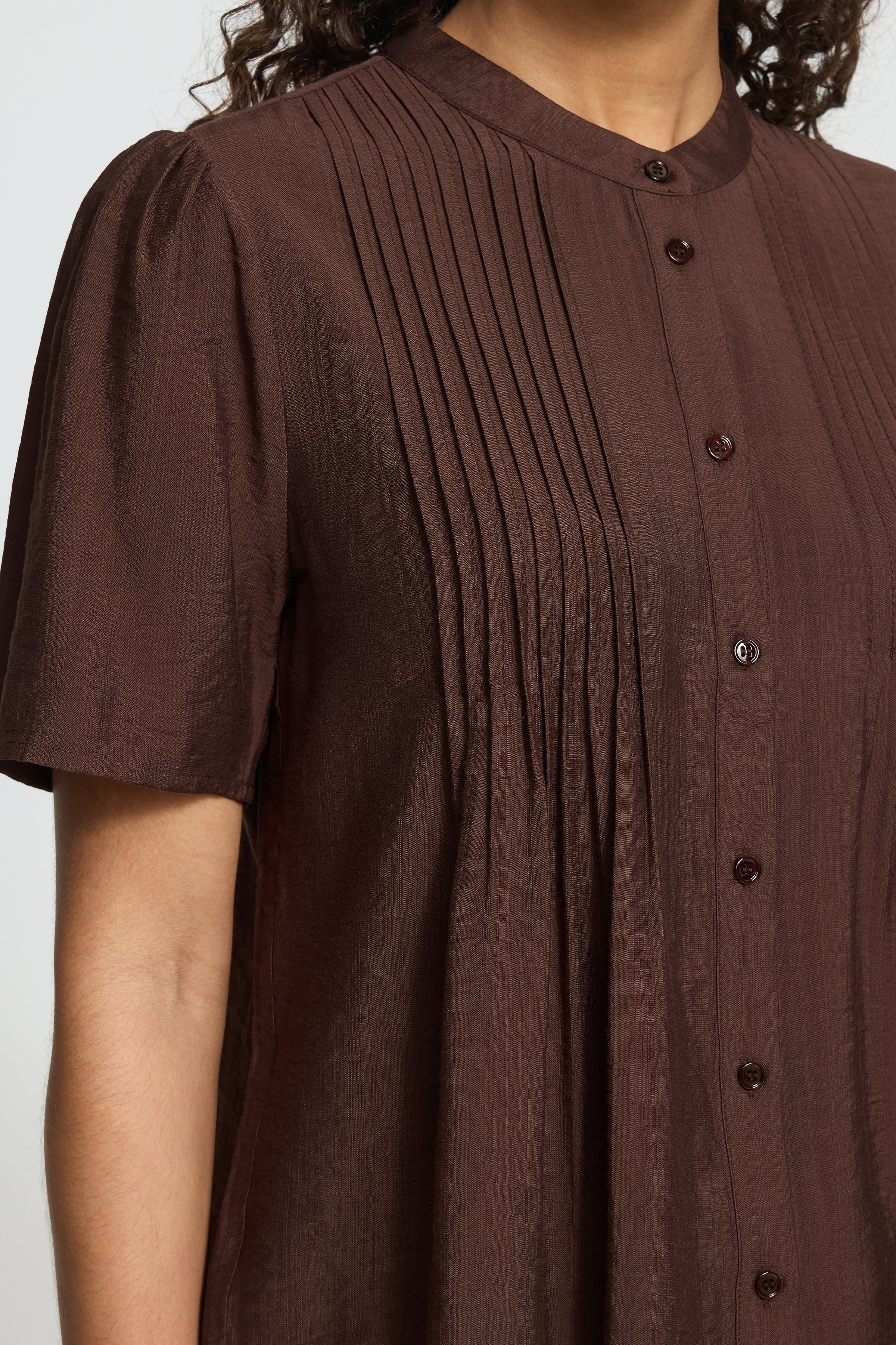 Ichi - IHWilma SH2 Skjorte i Brun