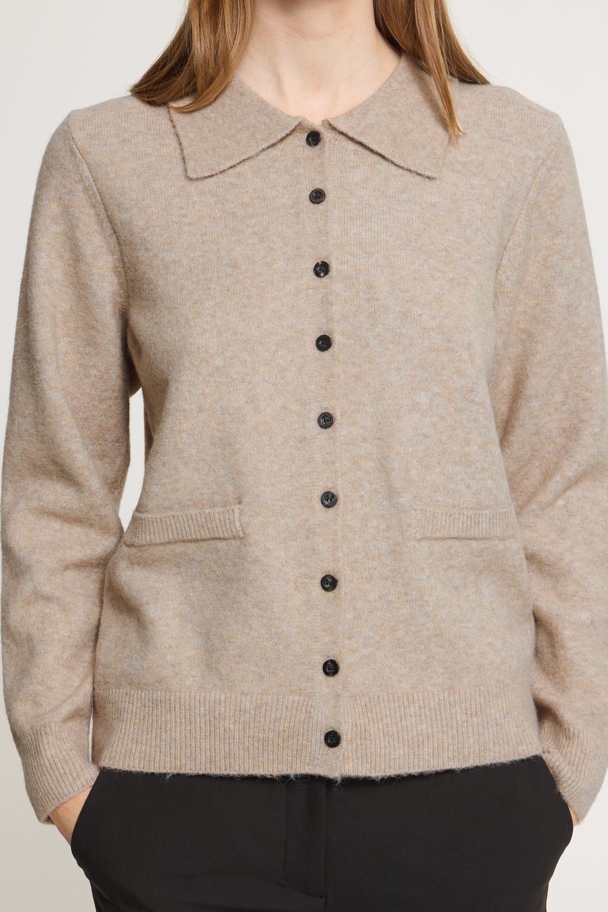 Ichi - IHDasila Cardigan, oatmeal