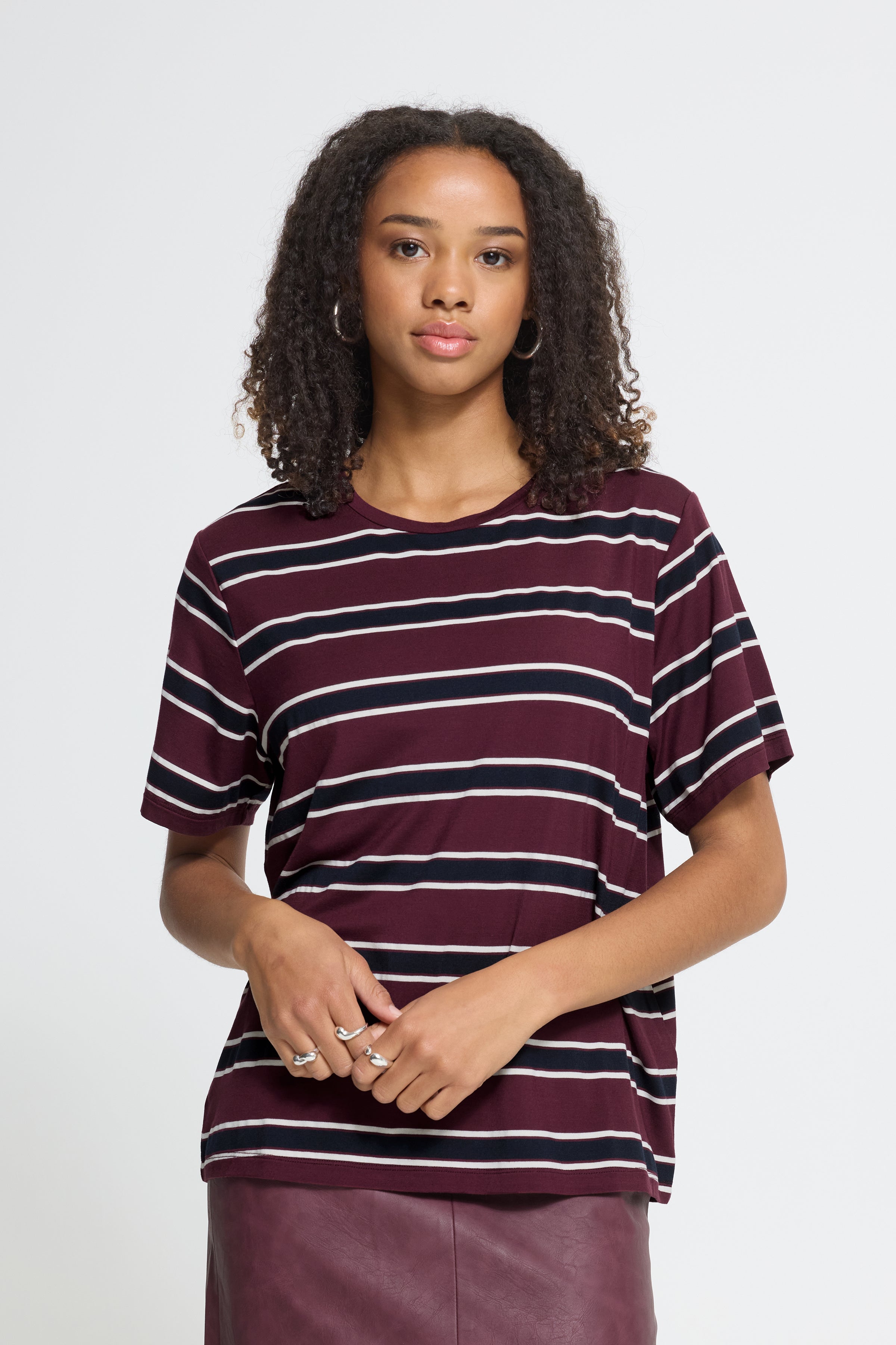 Ichi - IHRebetta SS T-shirt Port Royale