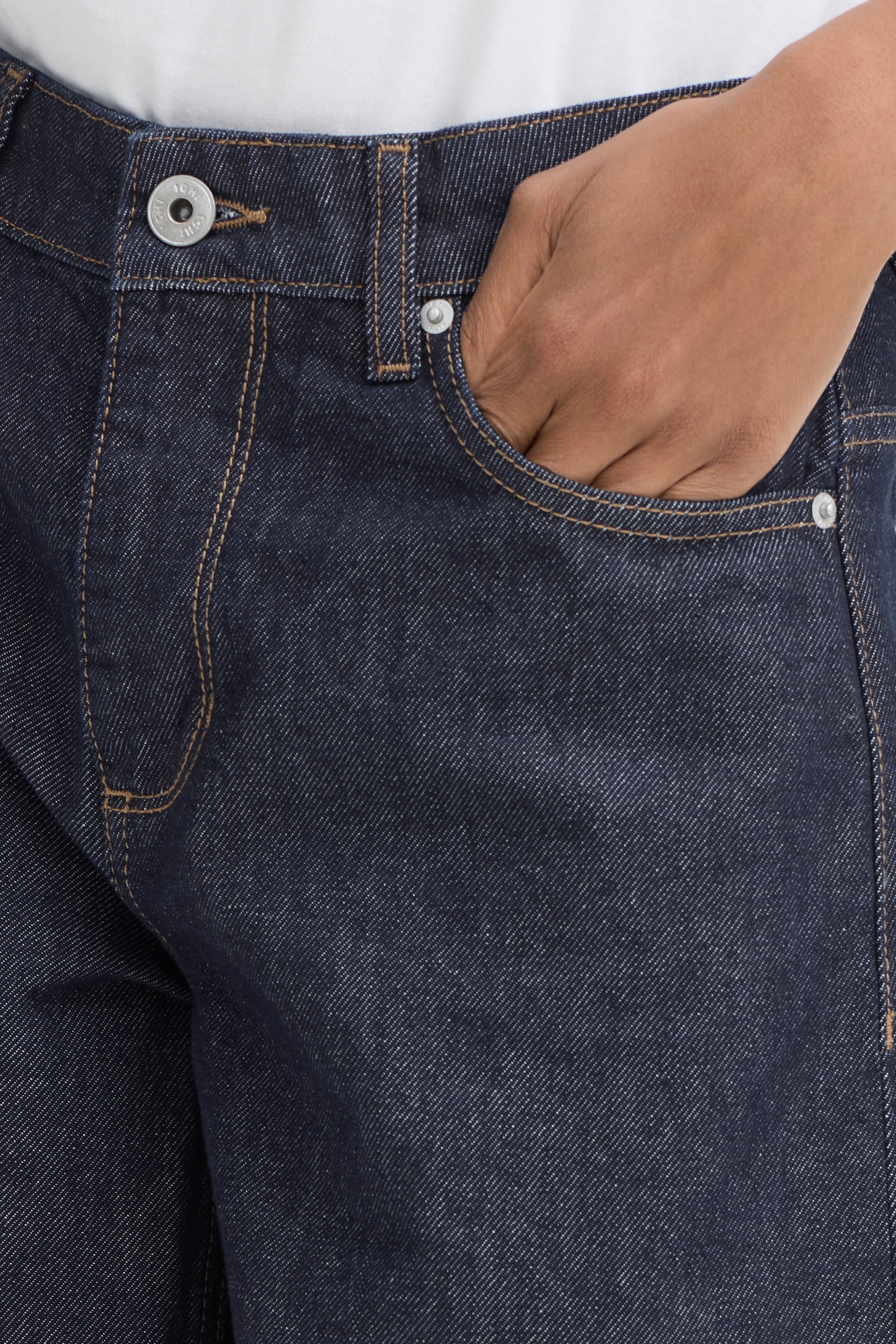 Ichi - IHKirsten Bermuda shorts, mørkeblå