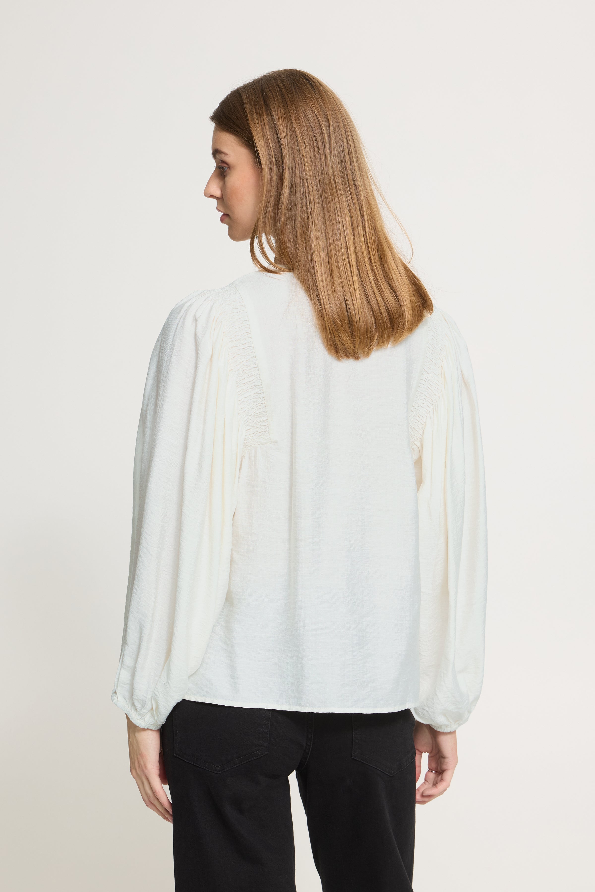 Ichi - IHImelda LS Bluse Birch
