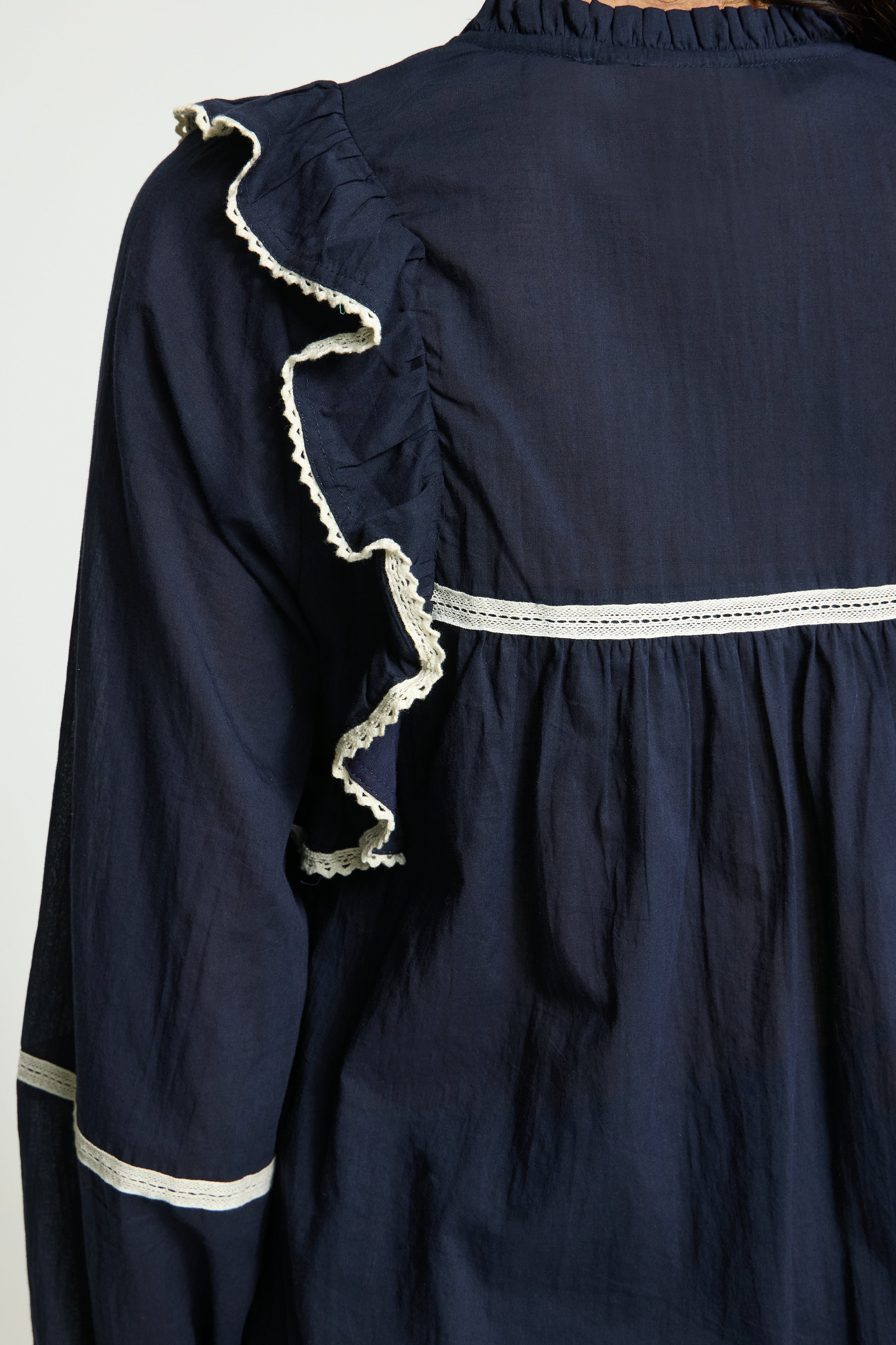 Ichi - IHVoilana Bluse Maritime Blue