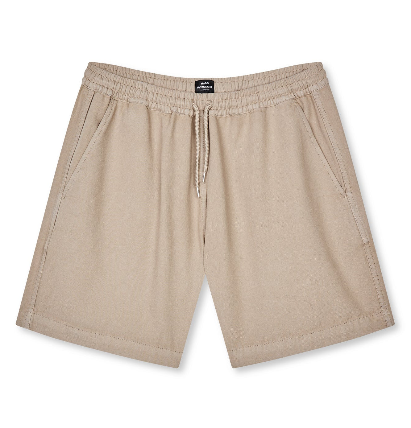 Mads Nørgaard - Dyed Canvas Bade Shorts Sand