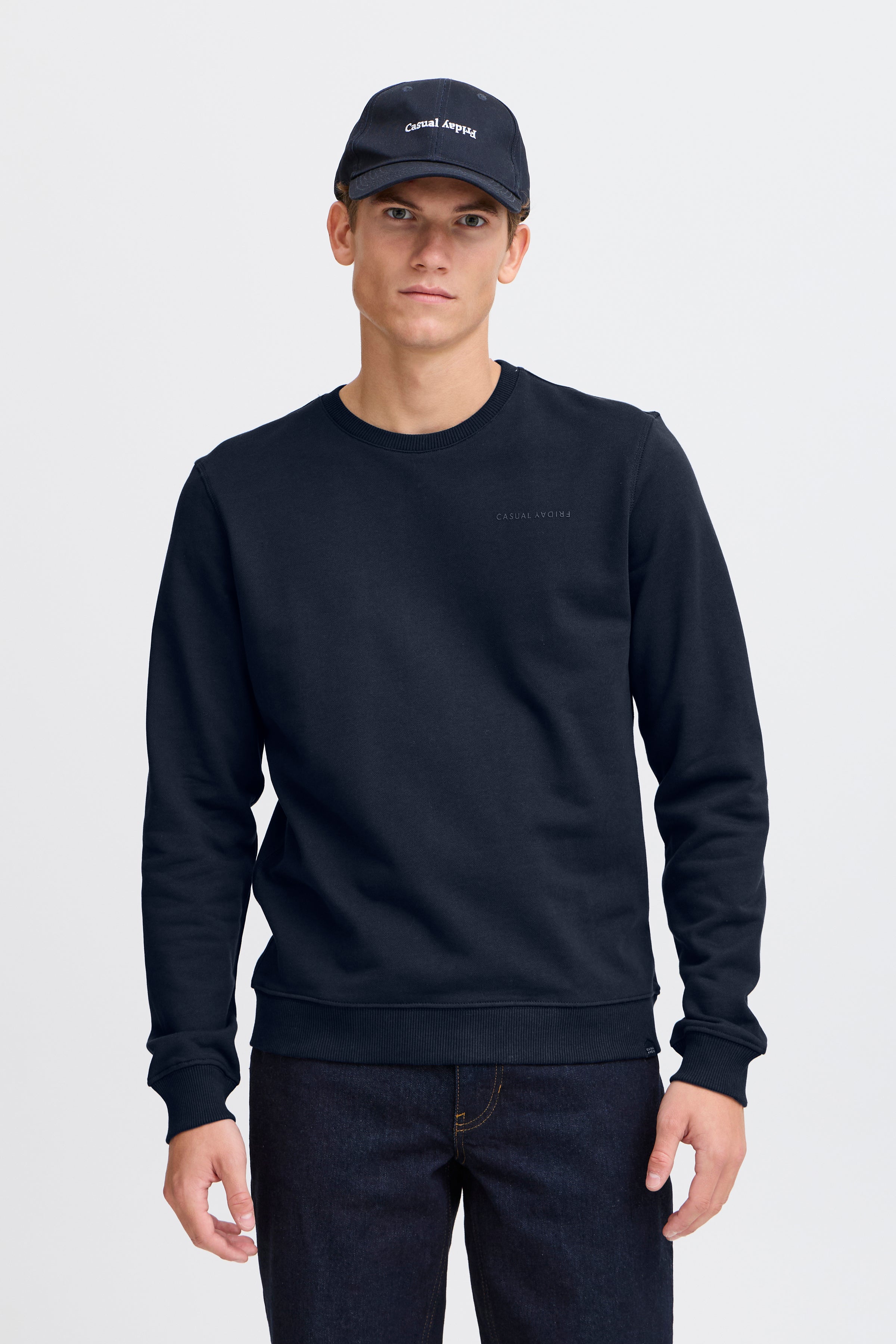 Casual Friday CFSeverin Sweat, Navy