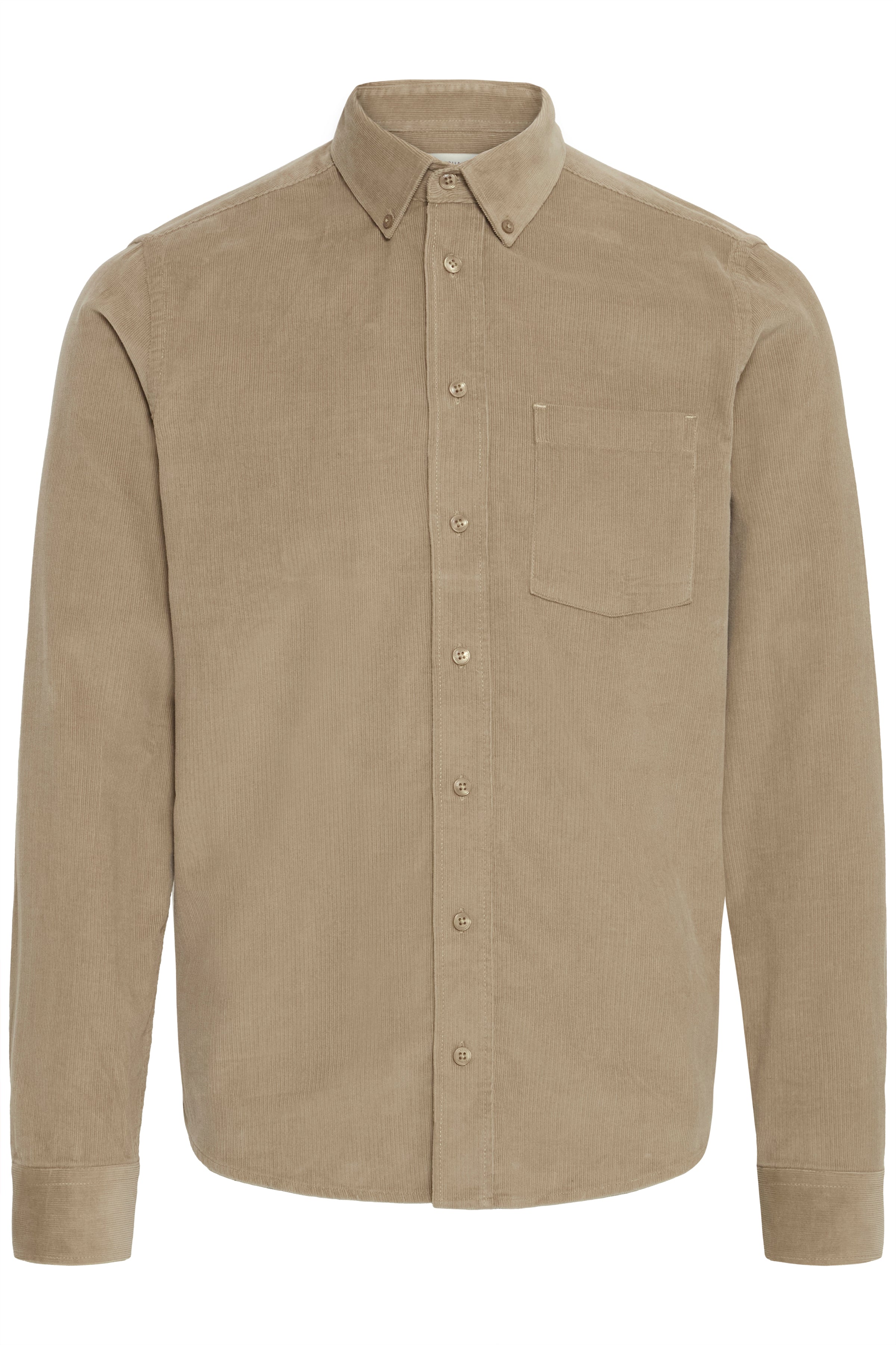 Casual Friday - CFAnton fløjlskjorte, Cashew