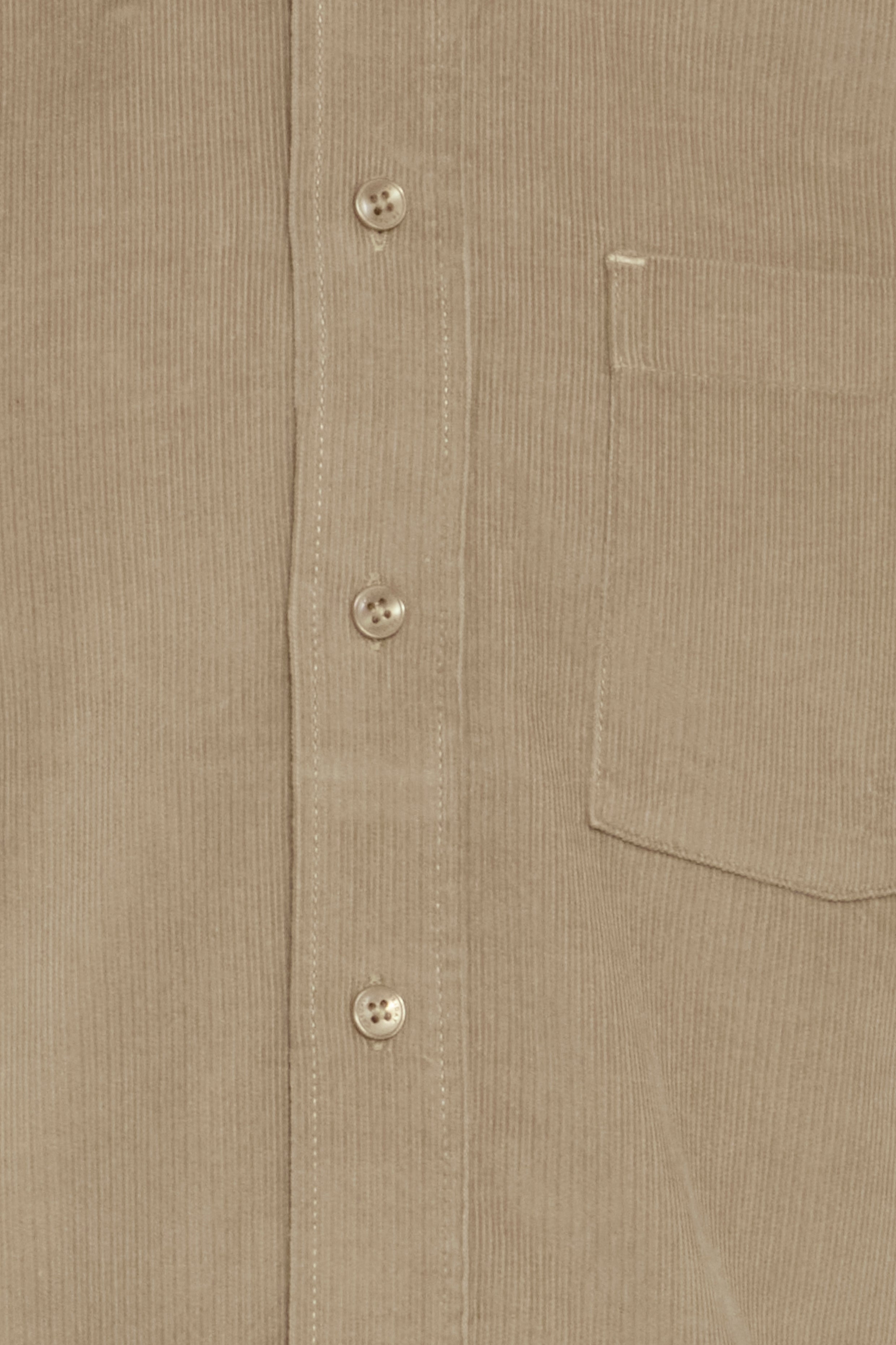 Casual Friday - CFAnton fløjlskjorte, Cashew