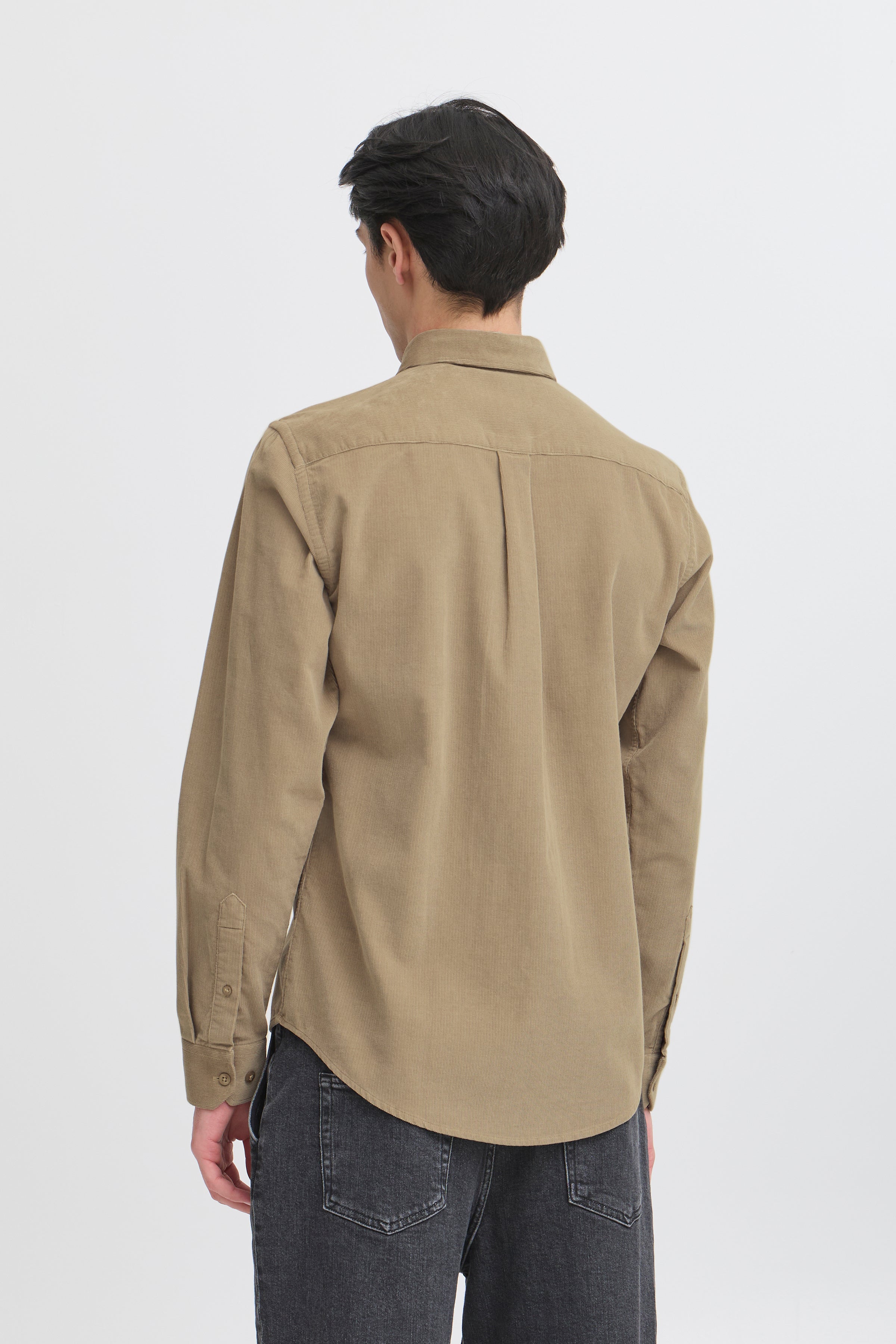 Casual Friday - CFAnton fløjlskjorte, Cashew