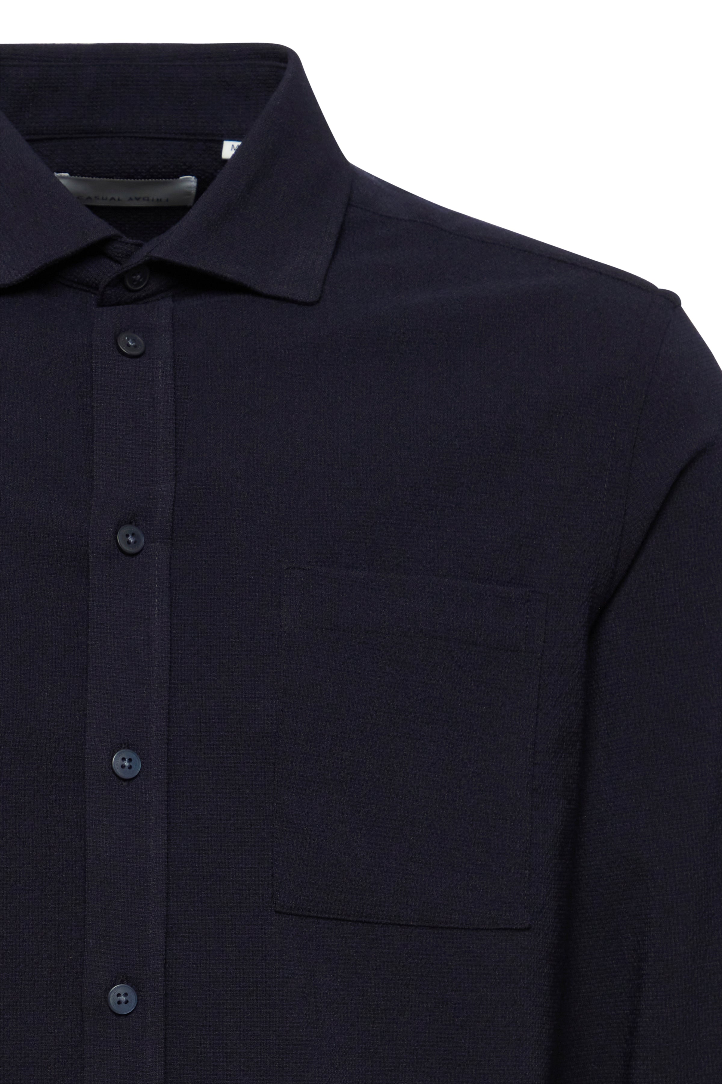 Casual Friday CFAnton Jersey Skjorte, Navy