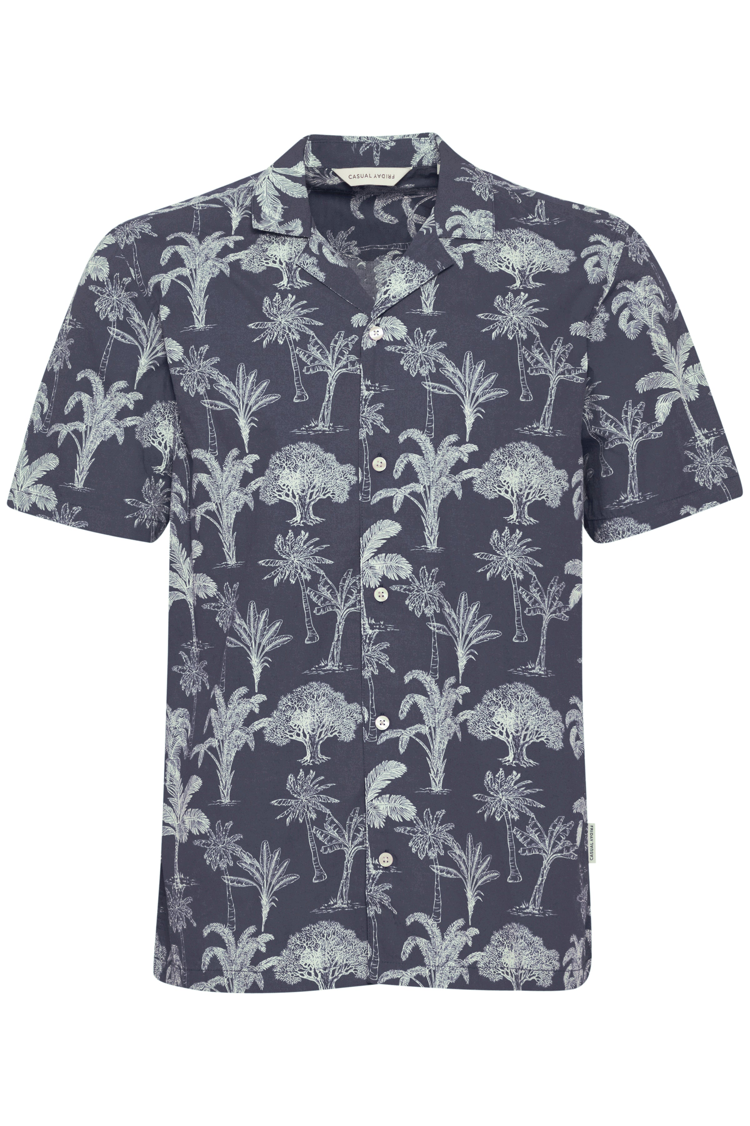 Casual Friday CF Anton Palm Skjorte – Kortærmet Print