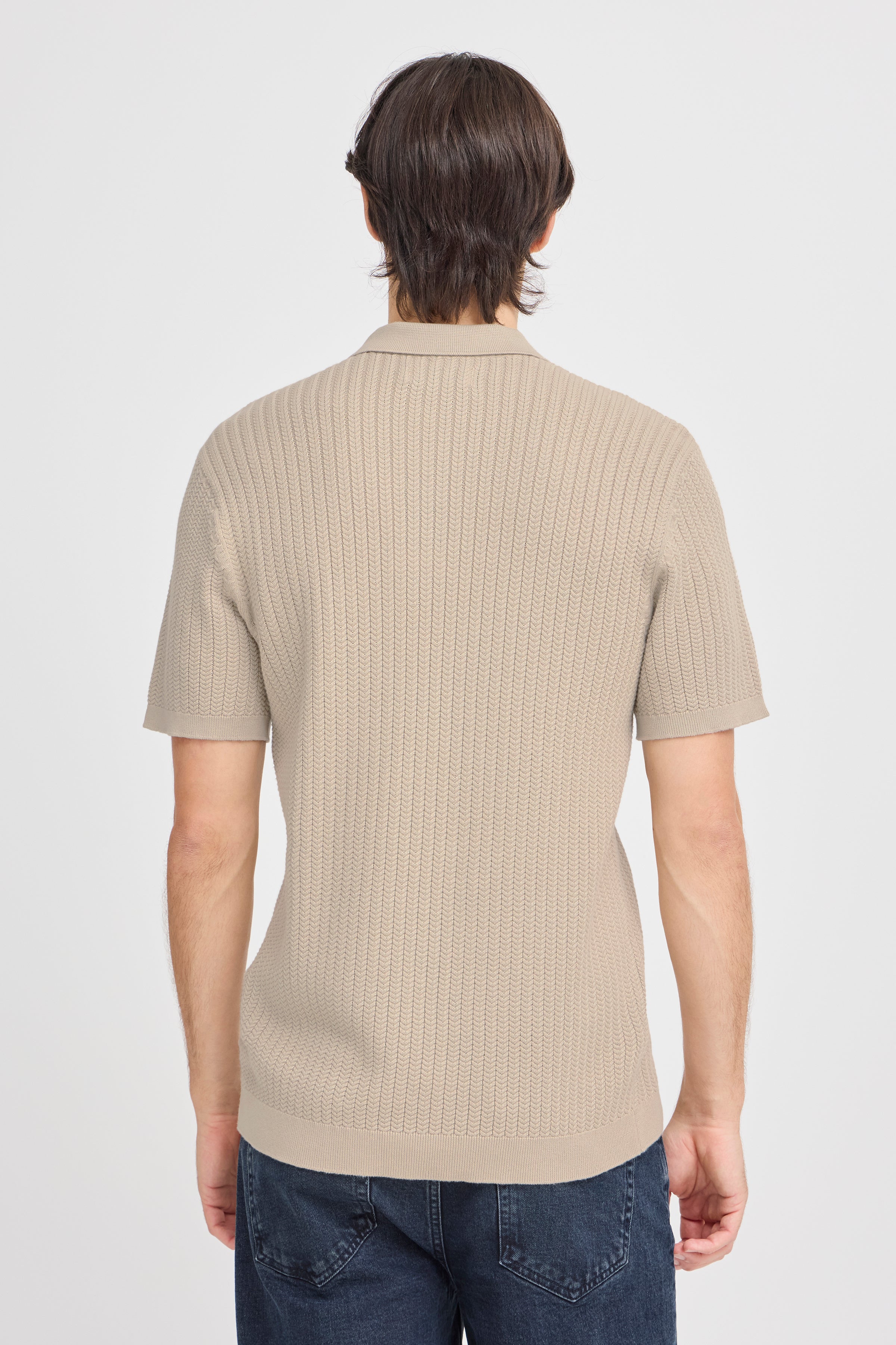 Casual Friday CFKarl Strik polo sand