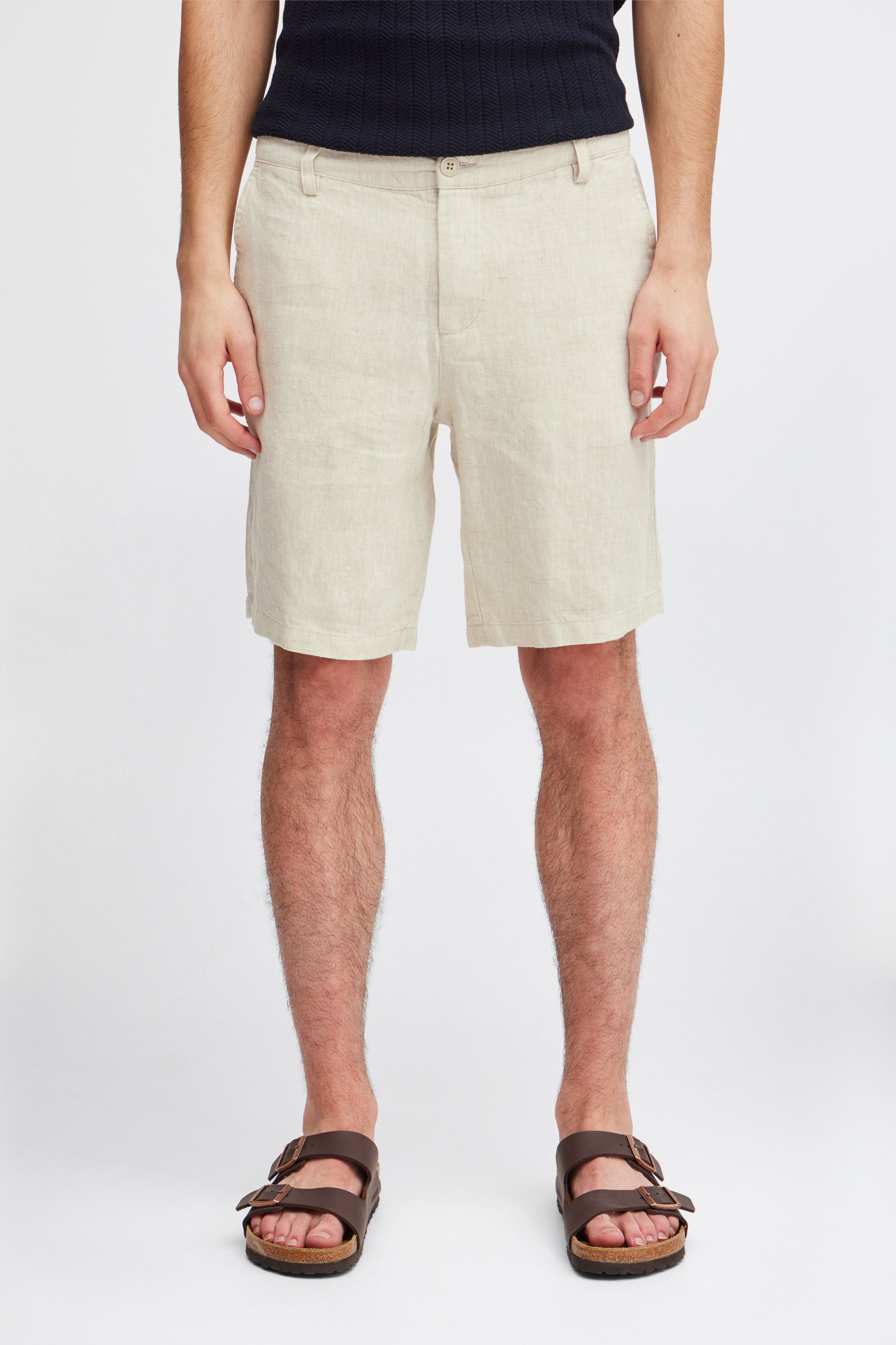Casual Friday CFPandrup Linen Shorts – Sand