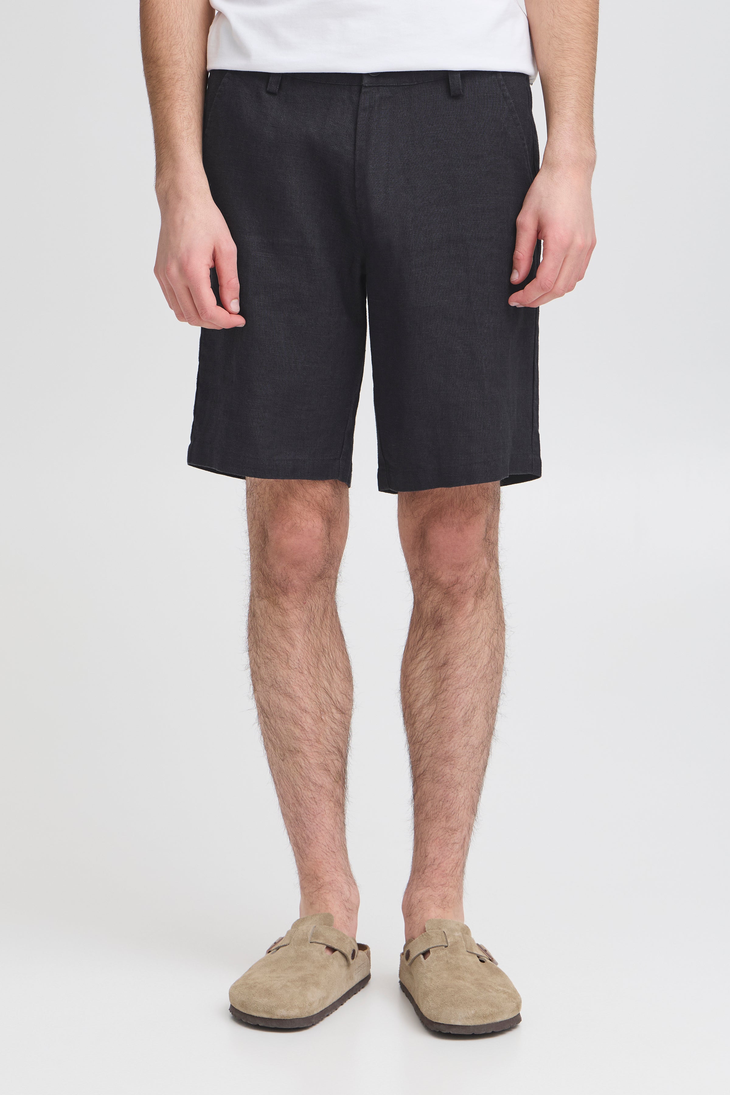 Casual Friday CFPandrup Linen Shorts – Navy