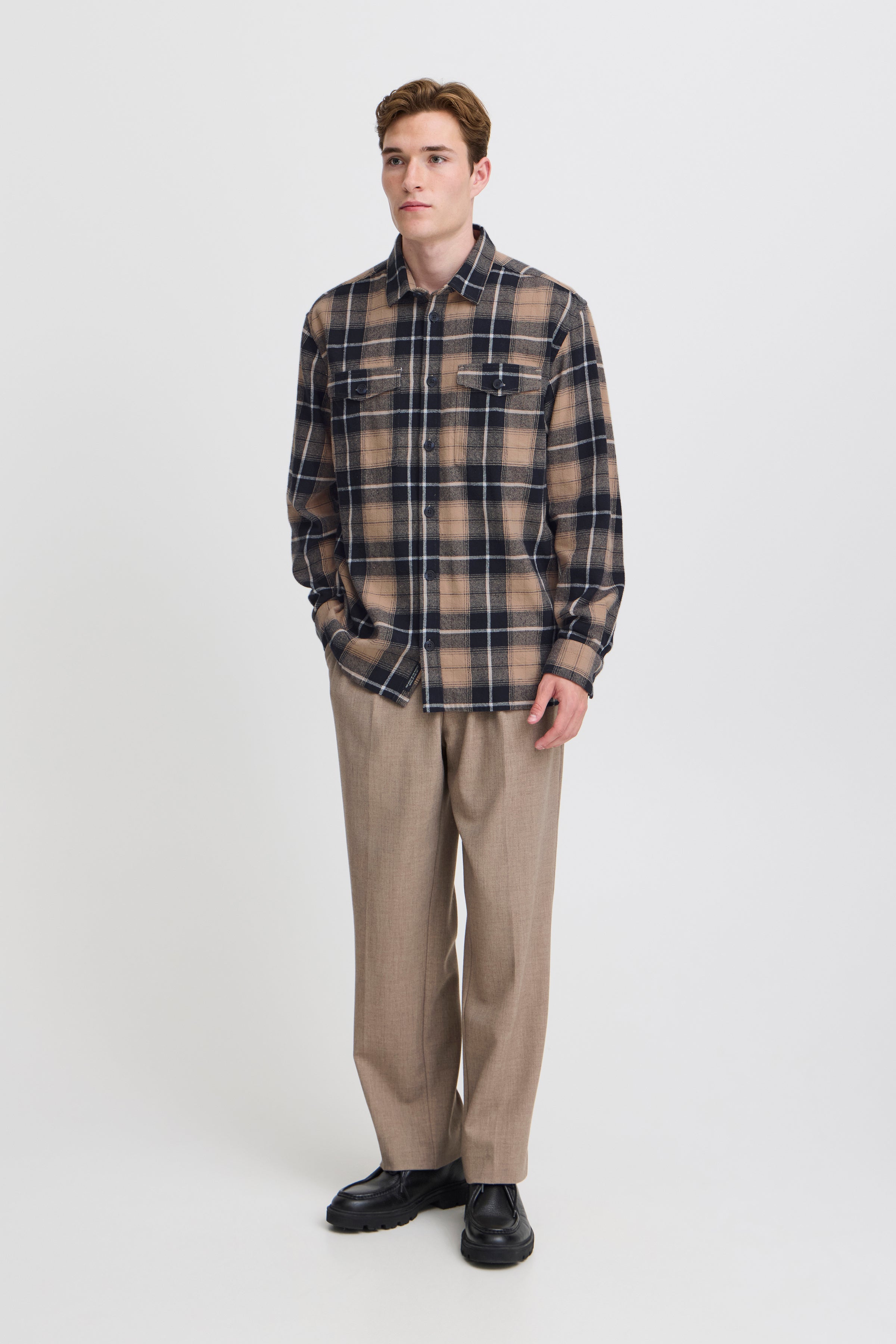 Casual Friday CFAugusto Overshirt, Sand