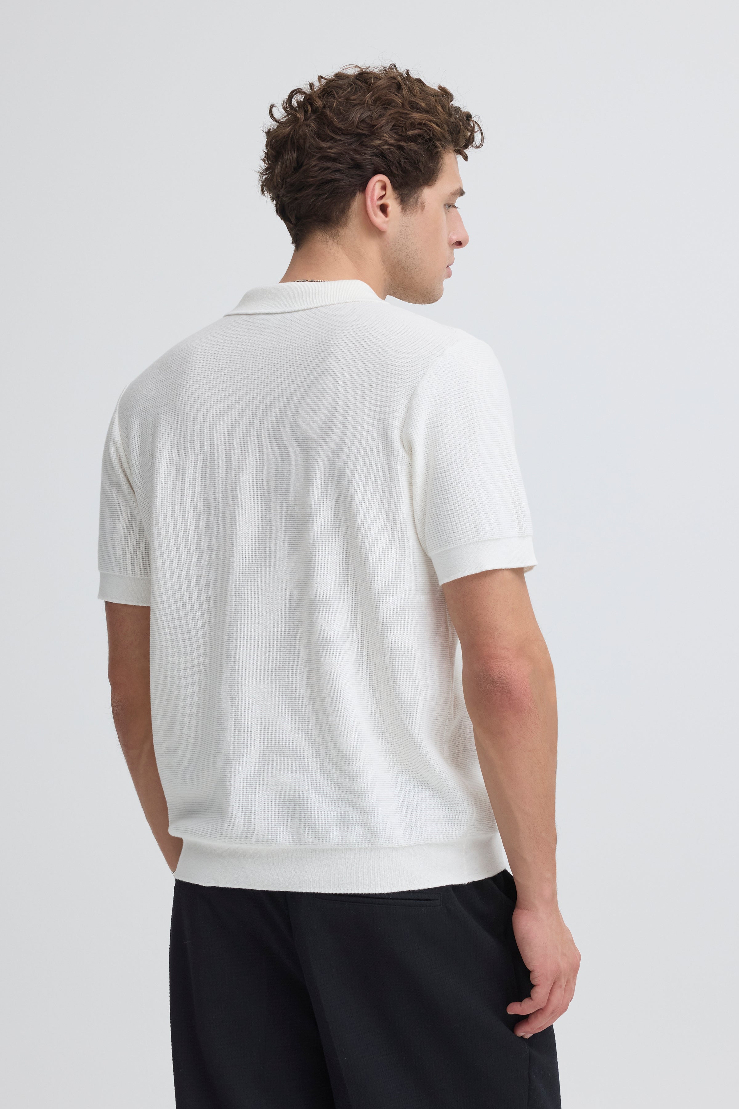 Casual Friday - CFEdward Polo Strik Hvid