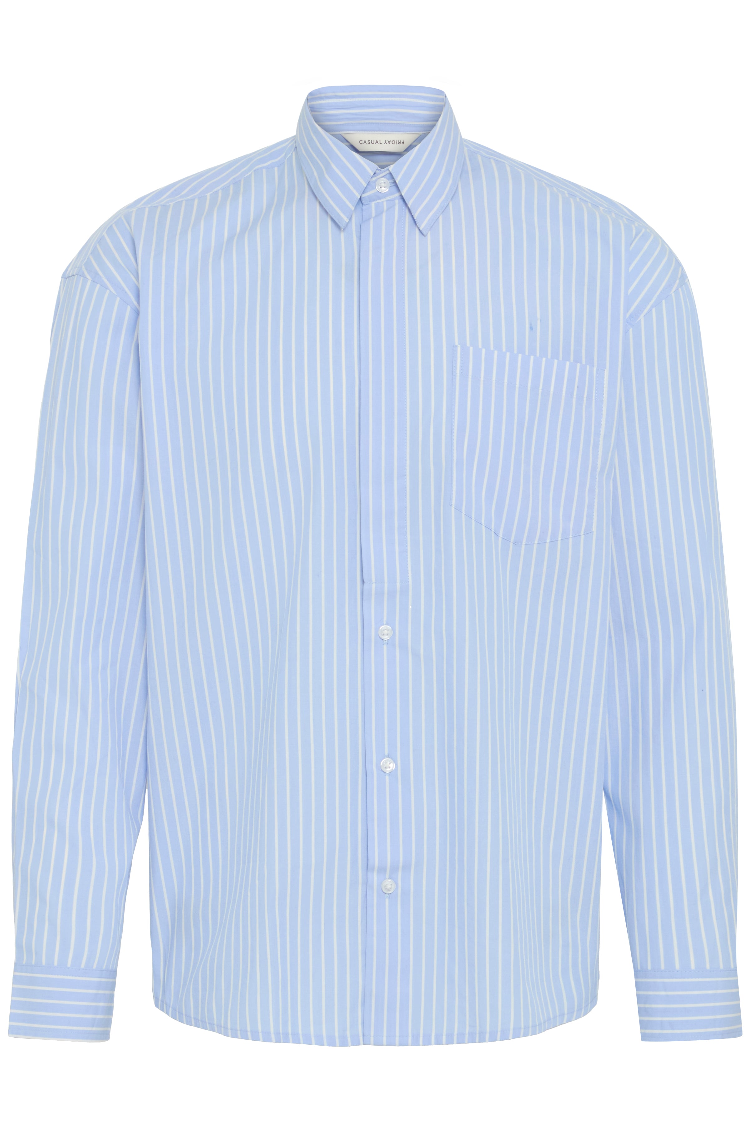 Casual Friday - CFSixteen Stribet Skjorte