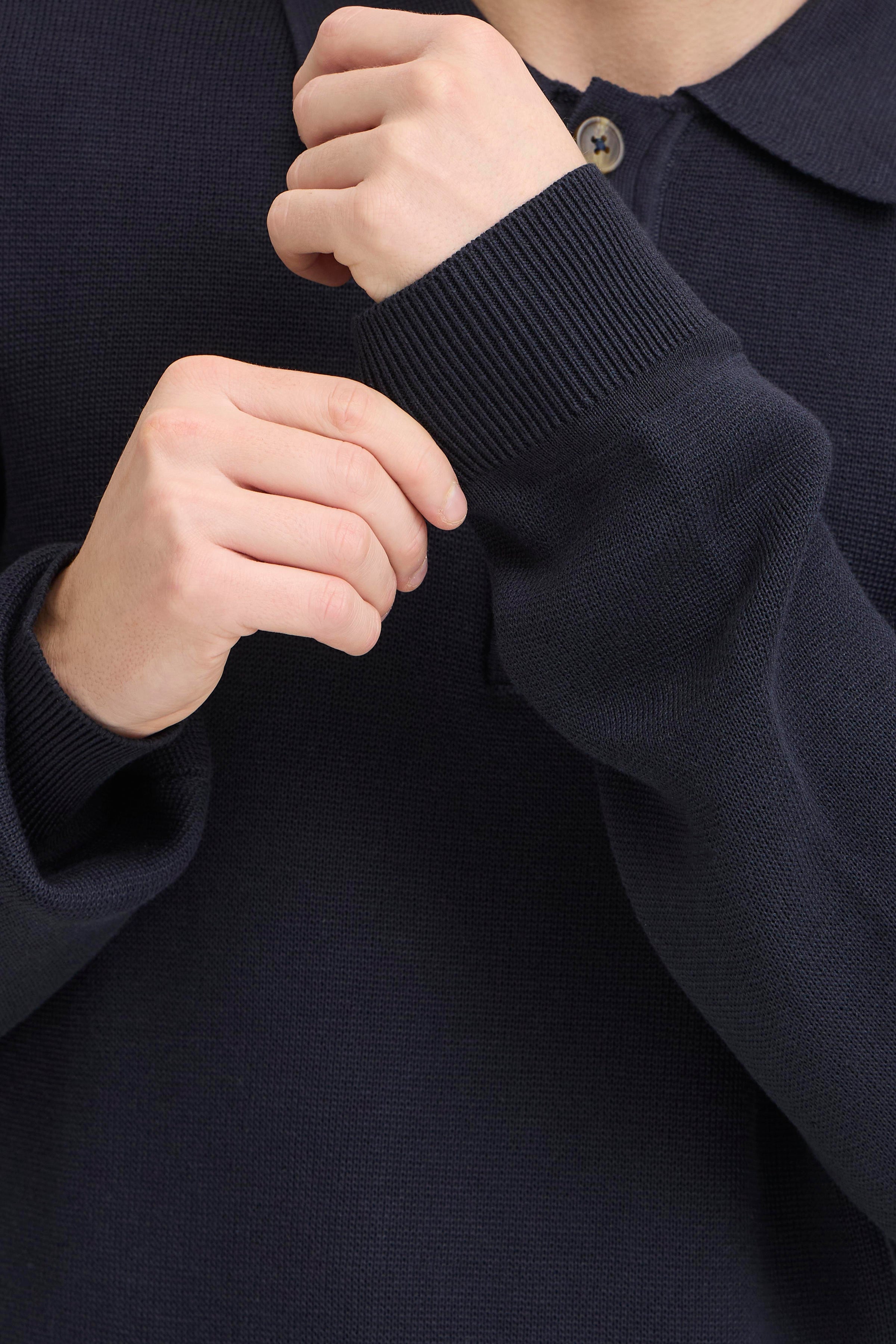 Casual Friday - CFAbel Milano Polo Strik i navy