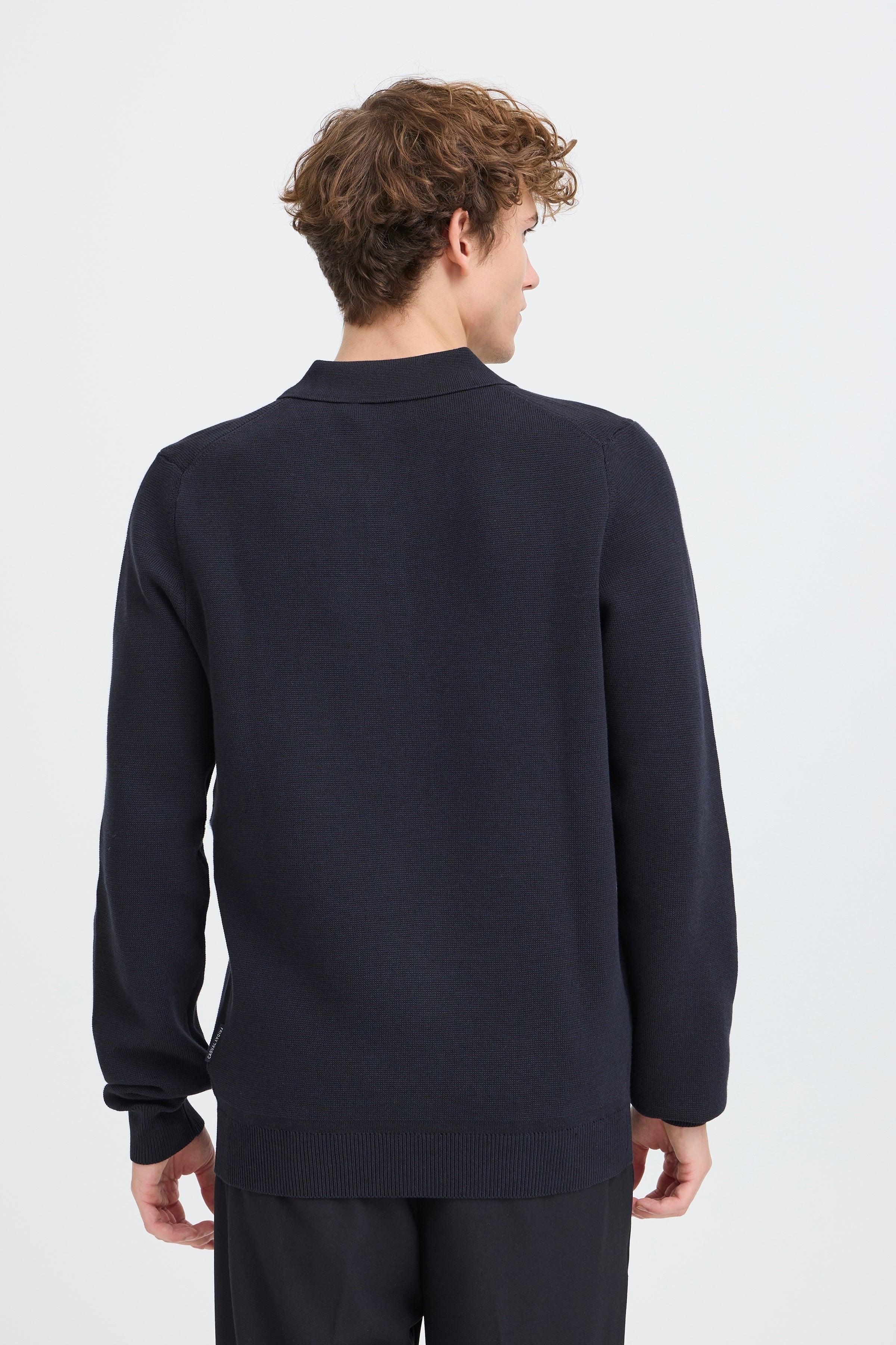 Casual Friday - CFAbel Milano Polo Strik i navy