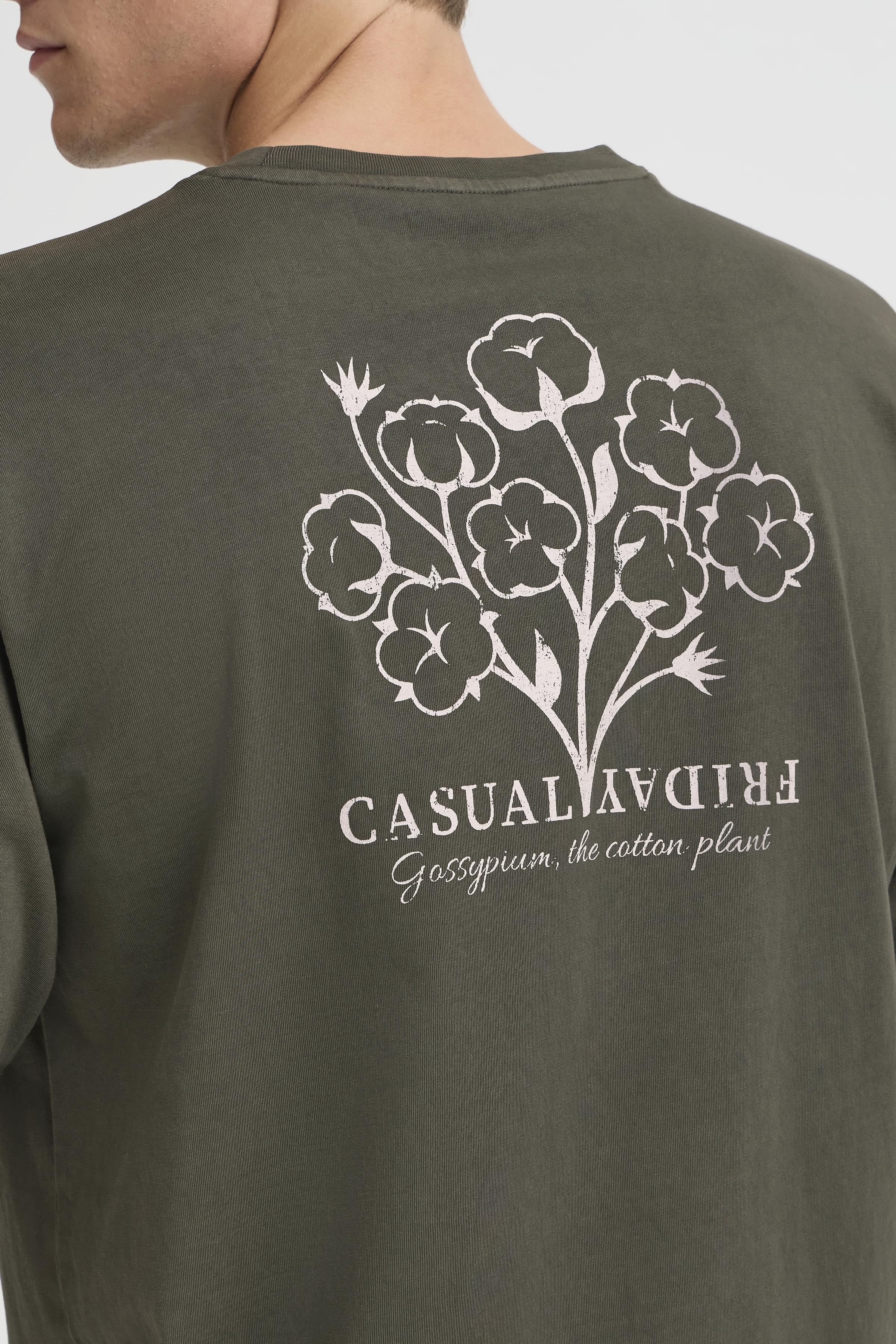 Casual Friday - CFHargin tee med rygprint