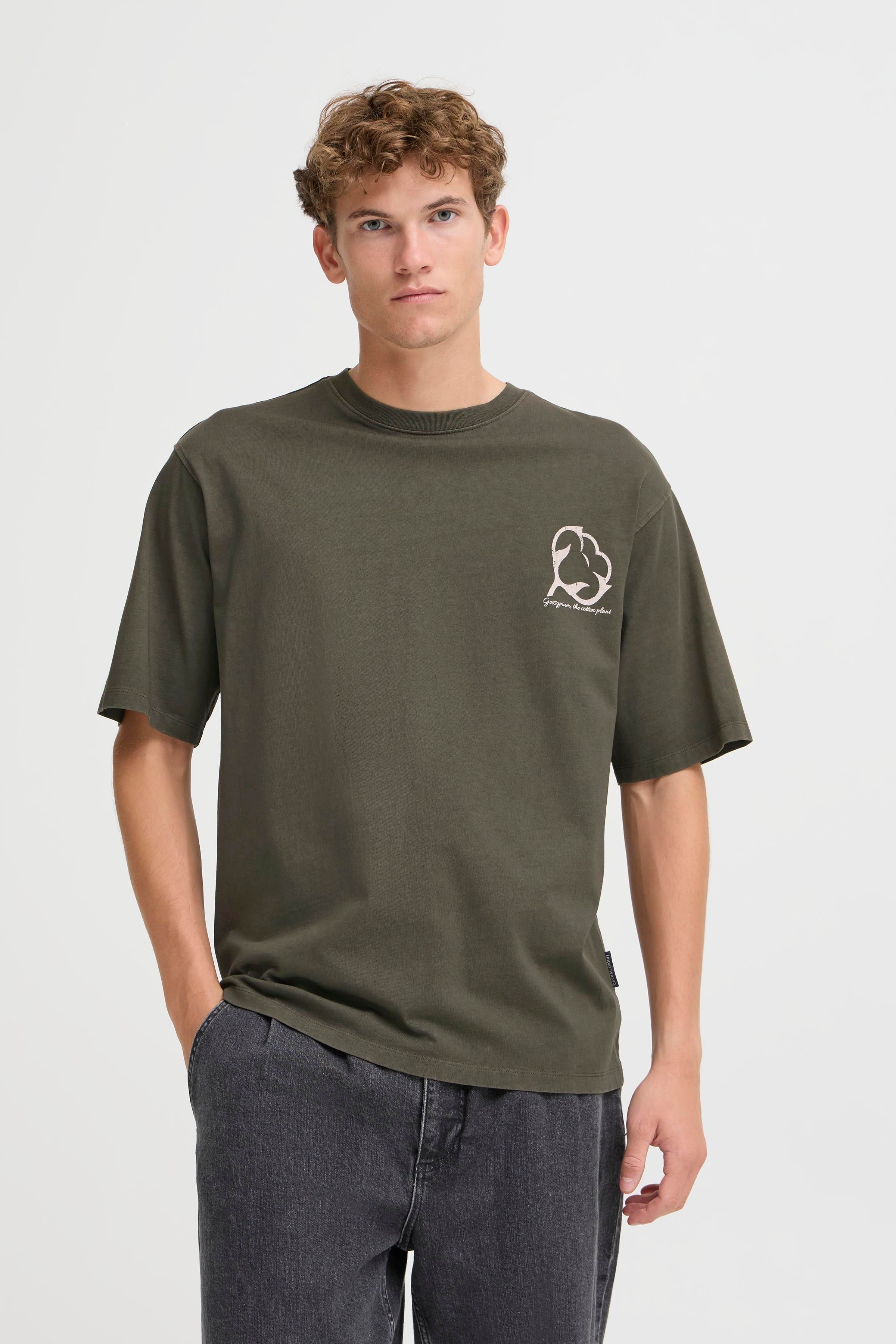 Casual Friday - CFHargin tee med rygprint