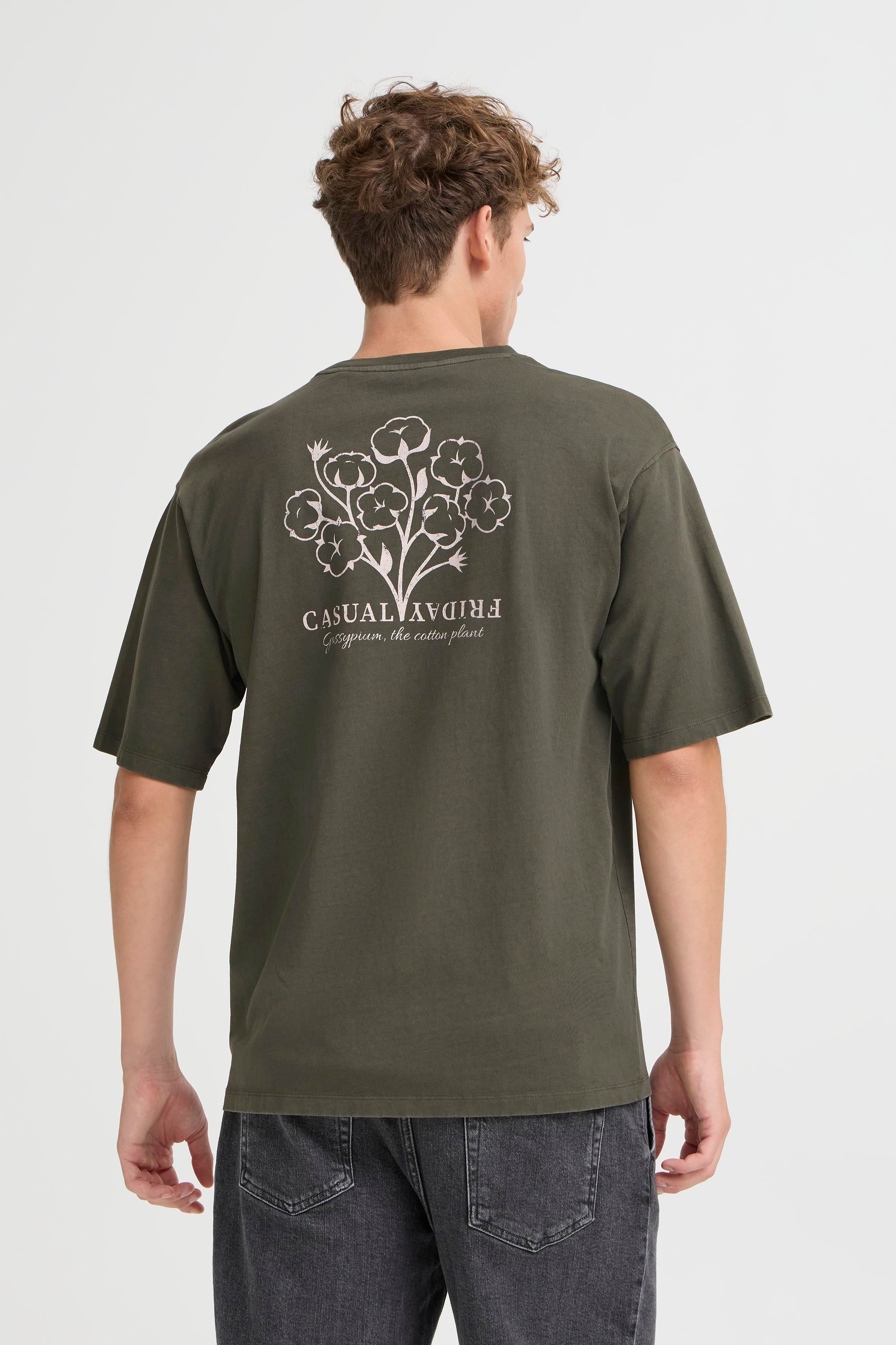 Casual Friday - CFHargin tee med rygprint
