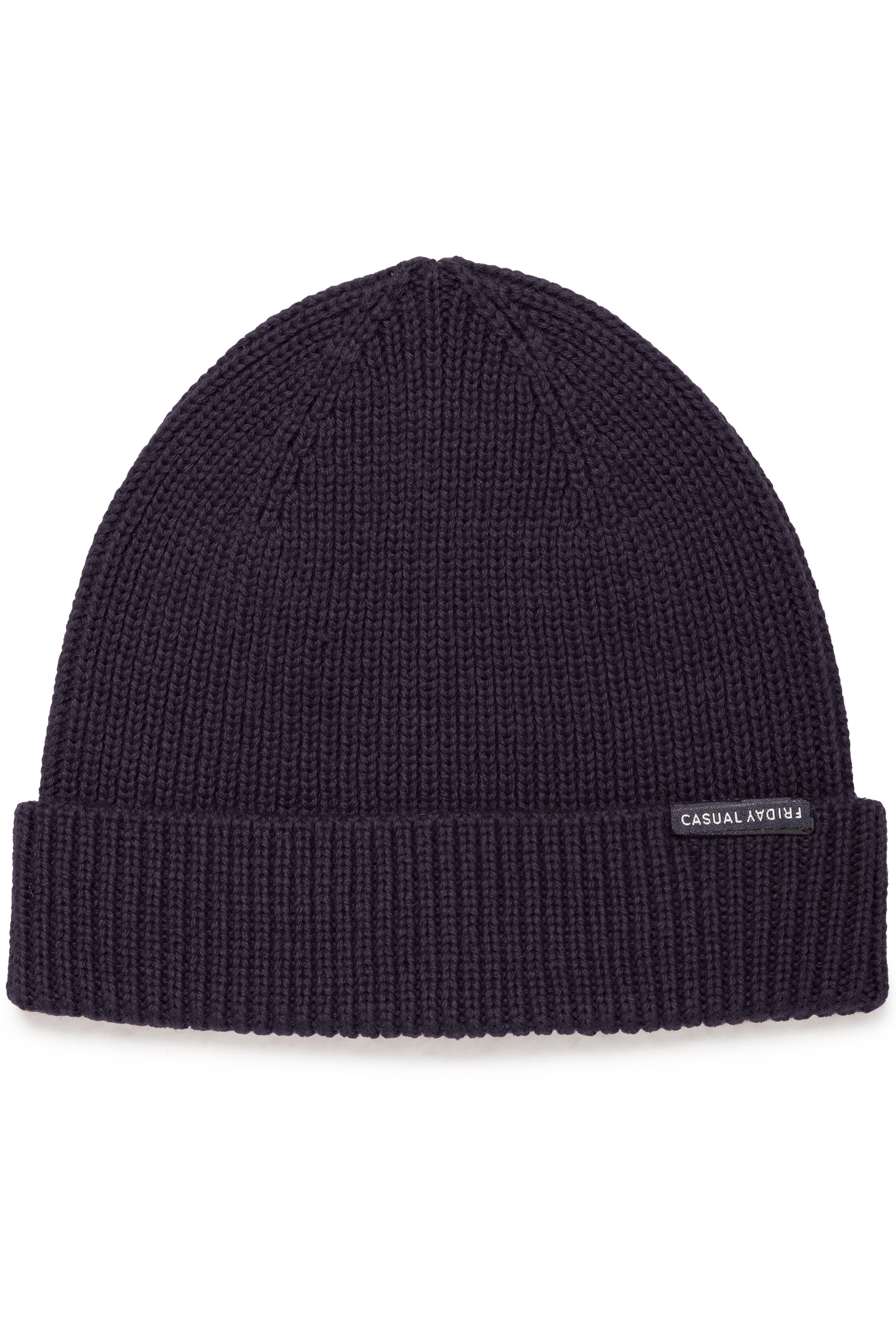 Casual Friday - CFAlkin Rib Beanie i Navy