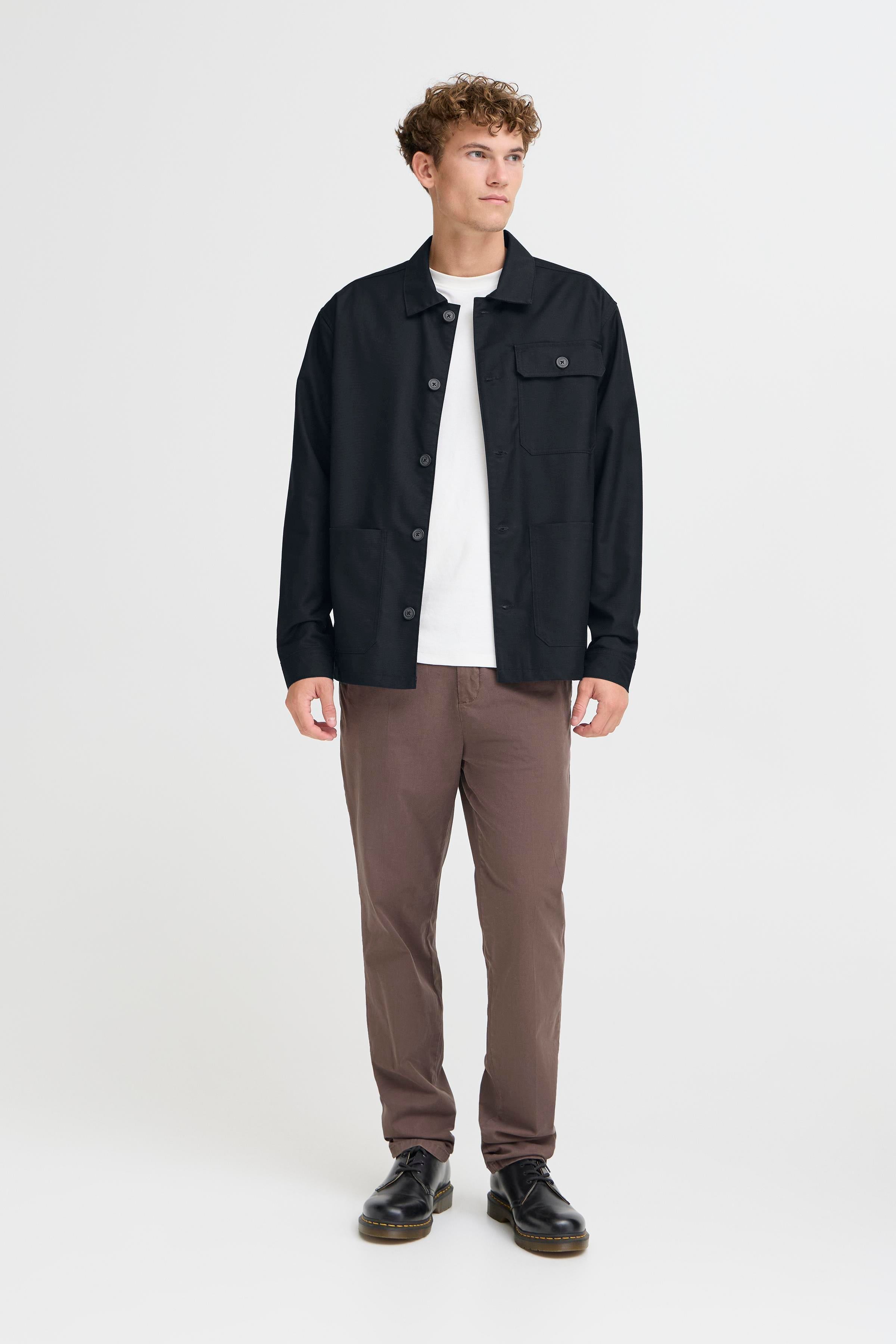 Casual Friday - CFEvans shacket i navy