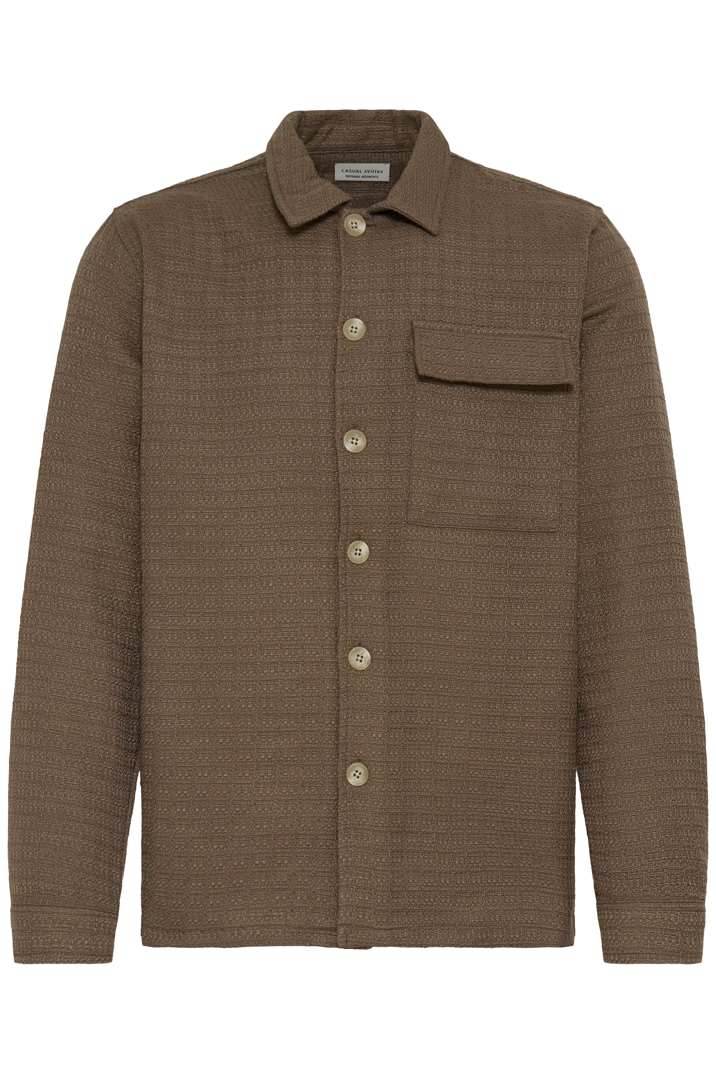 Casual Friday - CFMATT Overshirt Brun